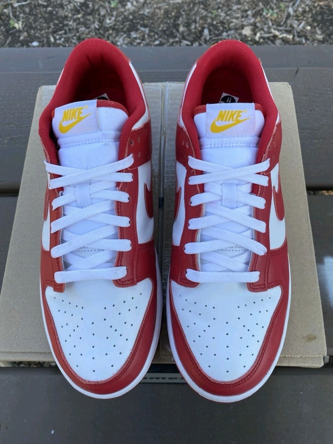 Nike Nike Dunk Low Gym Red DD1391602 Size 11 Men Size US 11 / EU 44 - 2 Thumbnail
