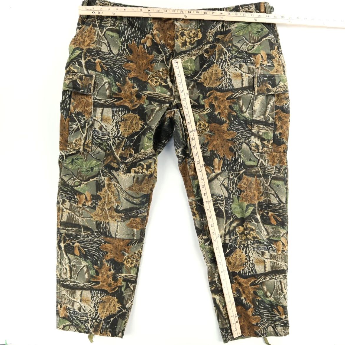 Vintage Cabelas Seclusion 3D Hunting Cotton Blend Khaki Cargo Pants Men’s 3XL Size US 39 - 3 Thumbnail