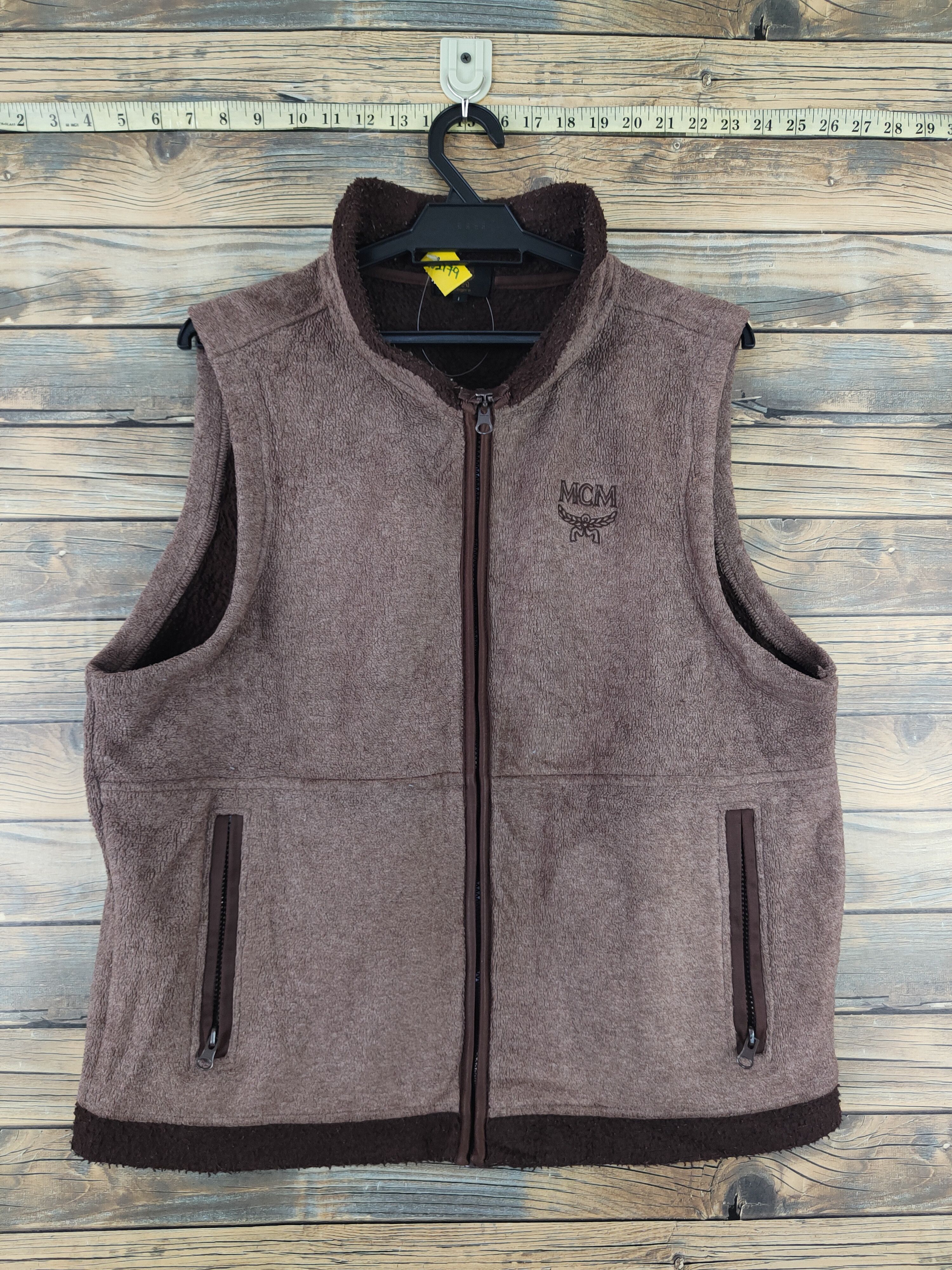 MCM MCM Brown Knitwear Wool Vests #W2179 Size US M / EU 48-50 / 2 - 1 Thumbnail