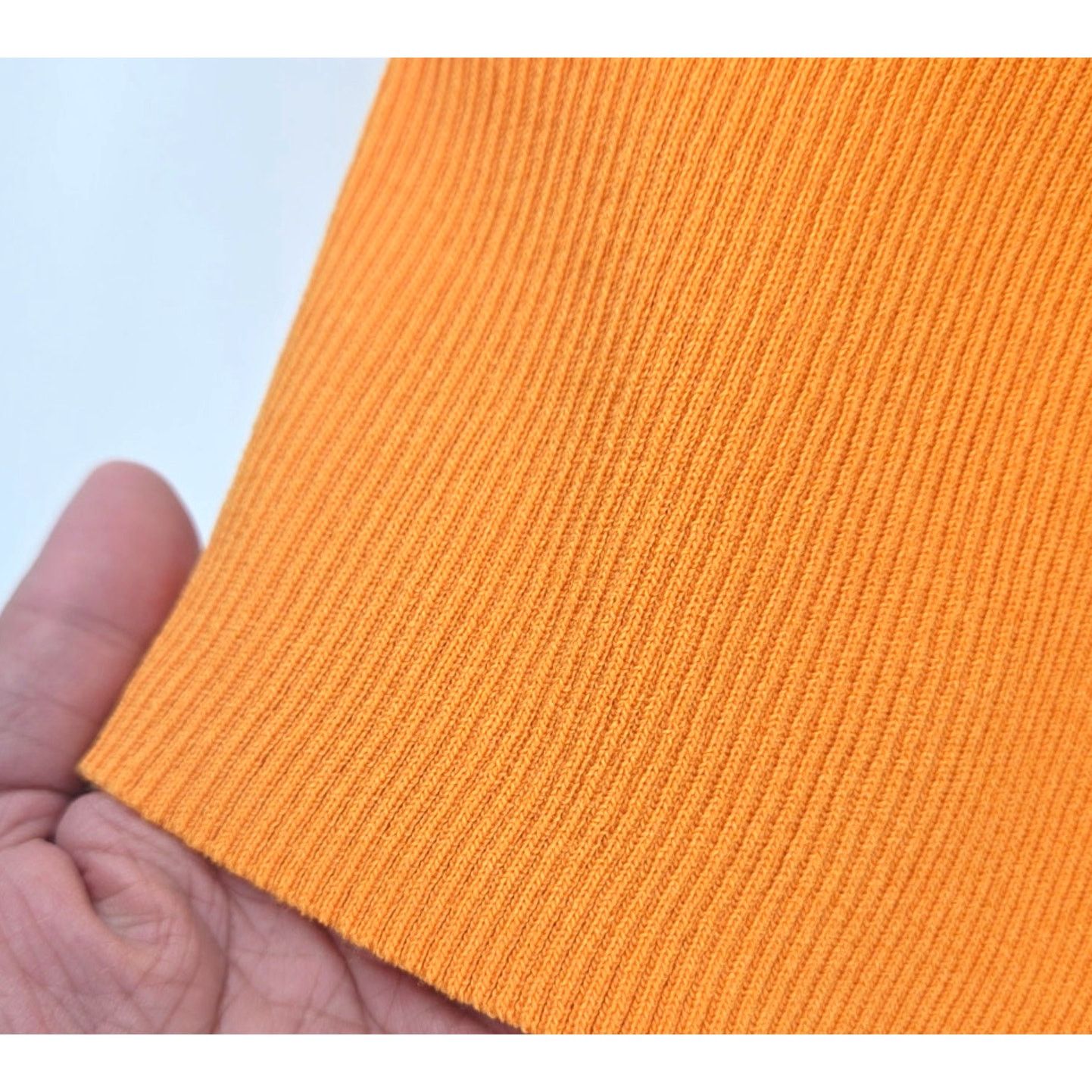 Other NEW Molly Bracken Ribbed Tank Top with Ruffles Orange Medium Size M / US 6-8 / IT 42-44 - 10 Thumbnail