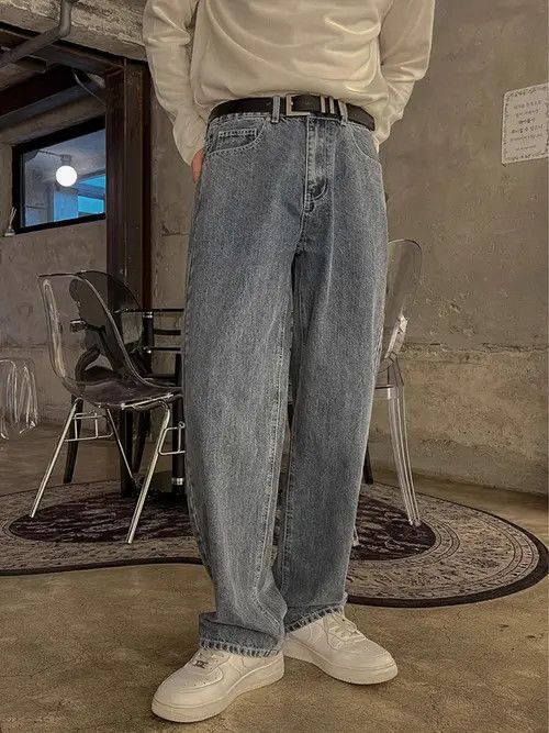 VIBE Blue Wide Leg Flare Denim Jeans Size US 30 / EU 46 - 1 Thumbnail