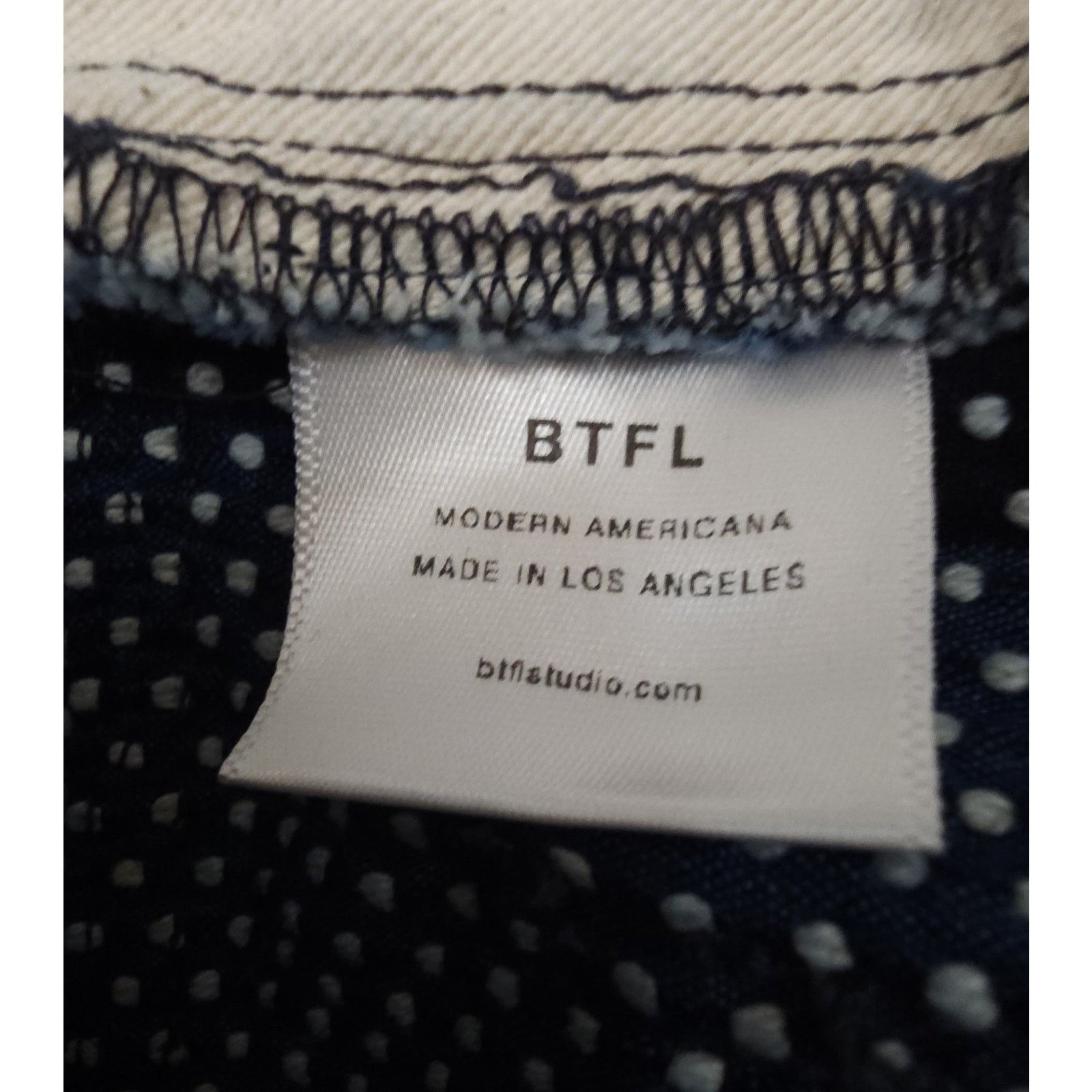 BTFL BTFL Men's Straight Leg Jean-Indigo Sashiko Size 32 Size US 32 / EU 48 - 8 Thumbnail