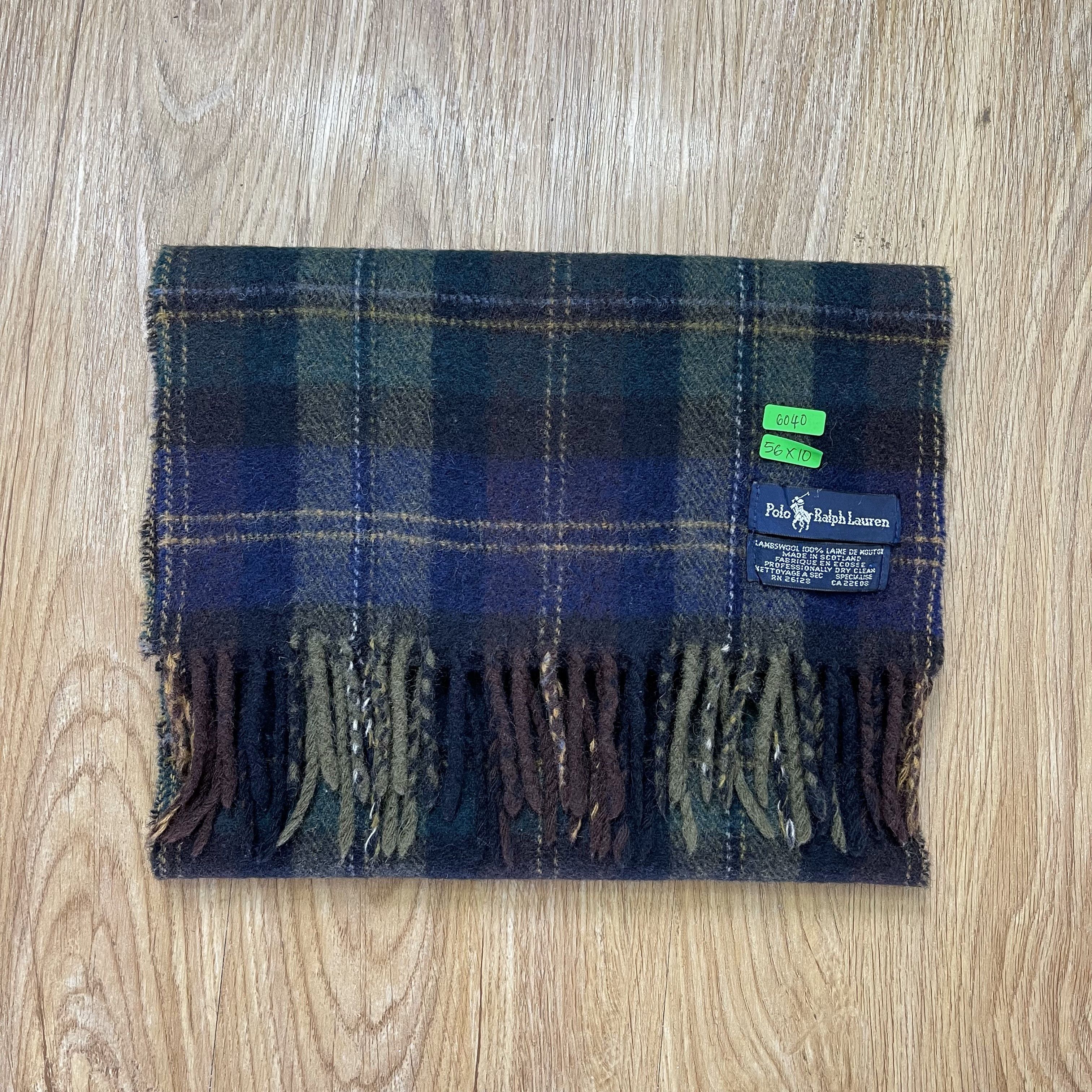 Polo Ralph Lauren Vintage Polo Ralph Lauren Scarf / Muffler - 6040 Size ONE SIZE - 8 Thumbnail
