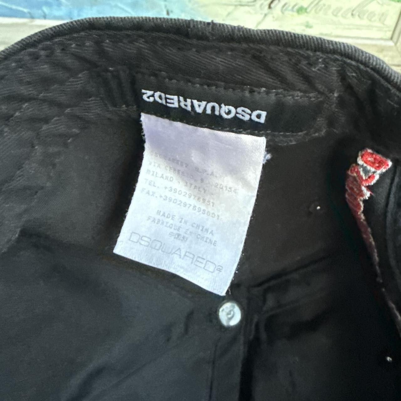 Dsquared2 Dsquared2 Baseball Hat Cap Black Size ONE SIZE - 4 Thumbnail