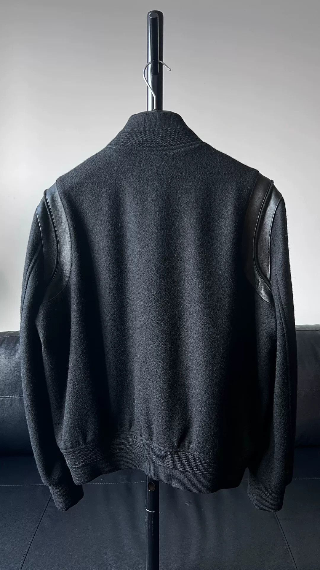 Saint Laurent Paris yslsl slp teddy wool baseball jacket Size US L / EU 52-54 / 3 - 2 Thumbnail