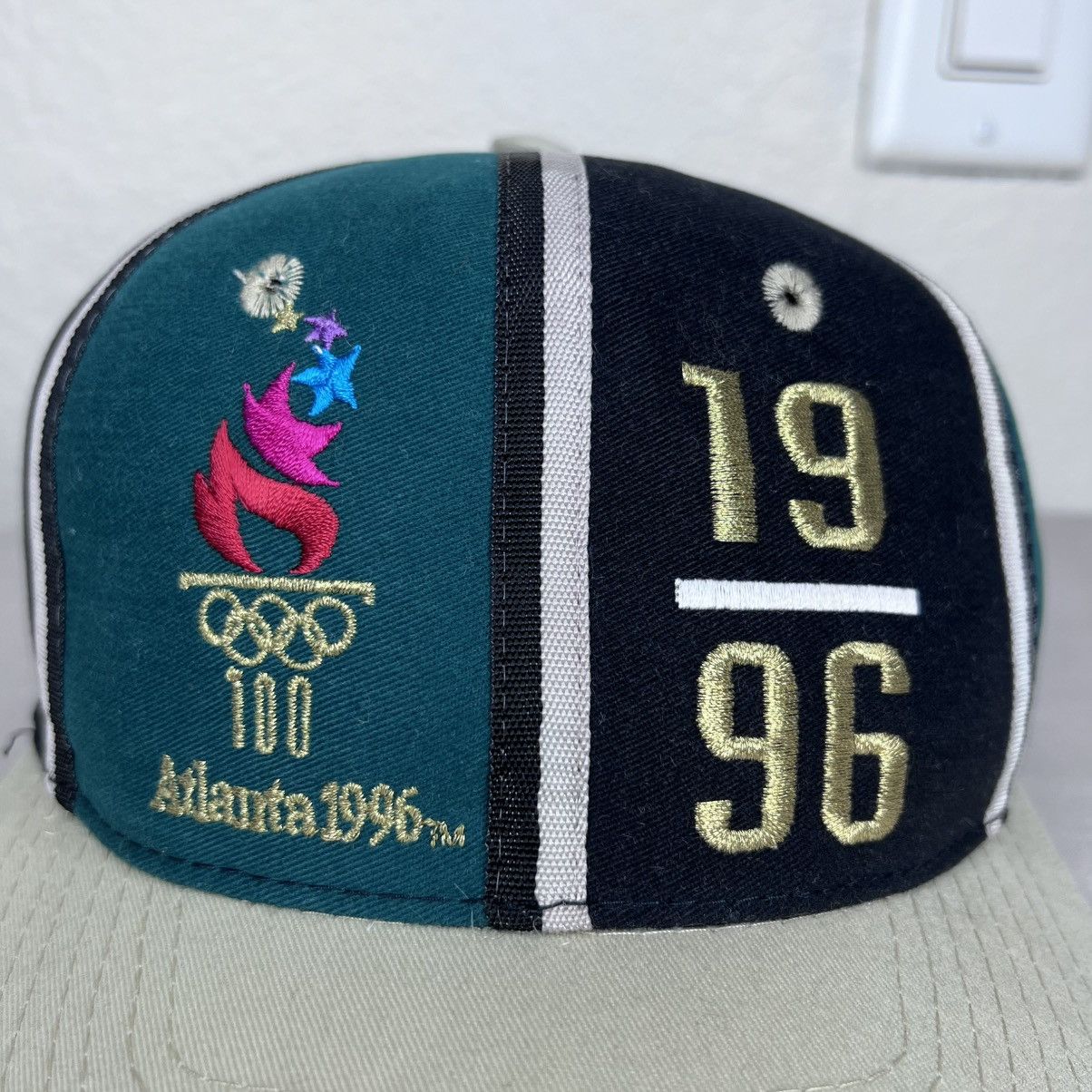 Logo Athletic Vintage 1996 Atlanta Summer Olympics Logo Athletic Snapback Size ONE SIZE - 2 Thumbnail