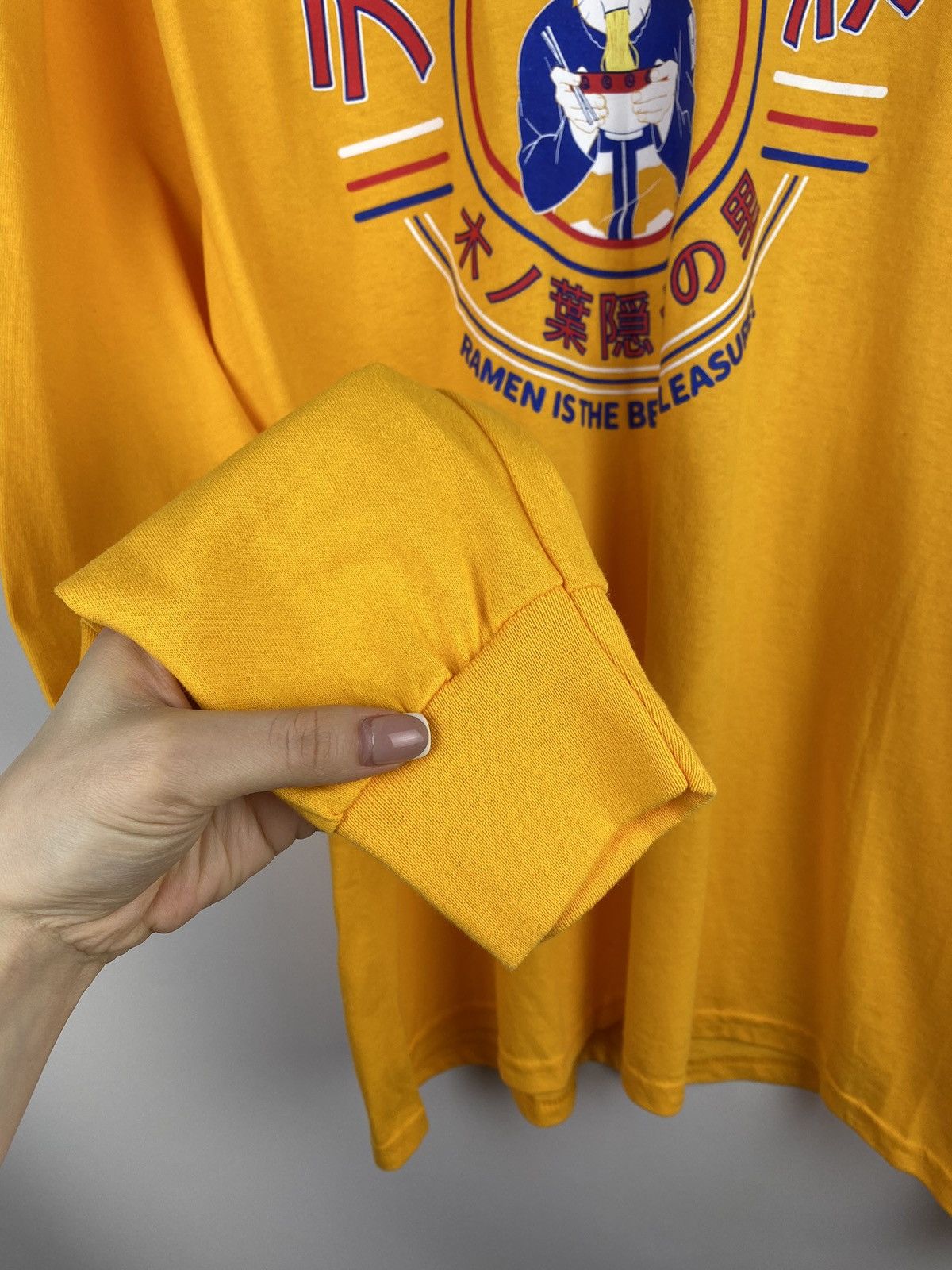Anime Naruto Shippuden anime men’s long sleeve t shirt size L Size US L / EU 52-54 / 3 - 8 Thumbnail
