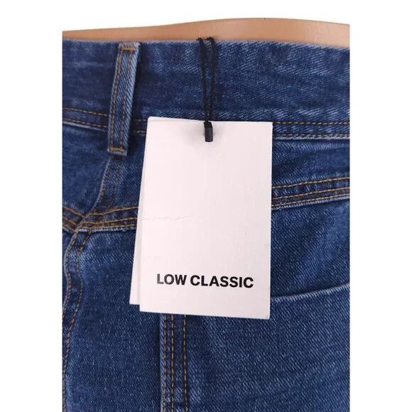 LOW CLASSIC Low Classic Straight-Leg Jeans Size M Womens Indigo Blue Size 30" / US 8 / IT 44 - 10 Thumbnail