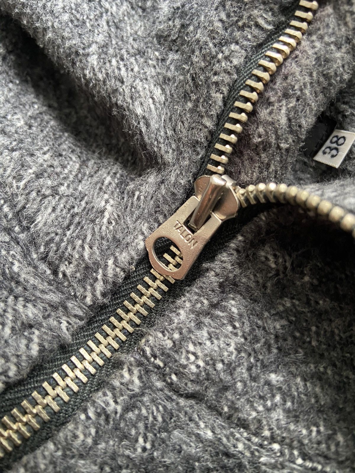 Full Count & Co. Vintage Full Count Wool Cotton Fleece Hoodie Jacket Size US M / EU 48-50 / 2 - 10 Thumbnail