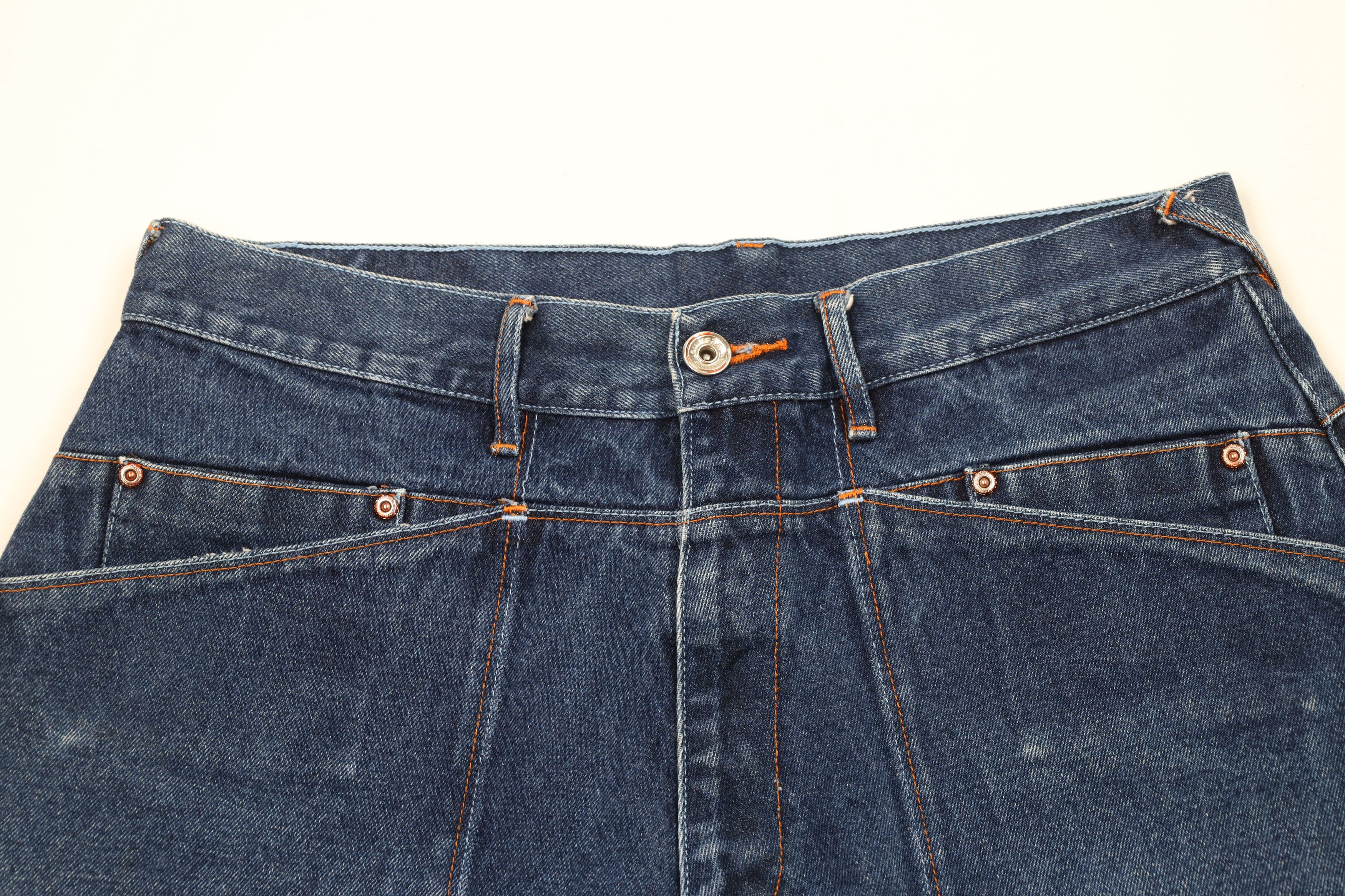 Fubu Vintage 90s Y2K FUBU and the Junkyard Gang Denim Shorts Size US 34 / EU 50 - 2 Thumbnail