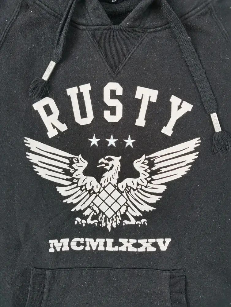 Rusty Rare!!! Rusty MCMLXXV Hoodie Sweatshirt Size US M / EU 48-50 / 2 - 4 Thumbnail