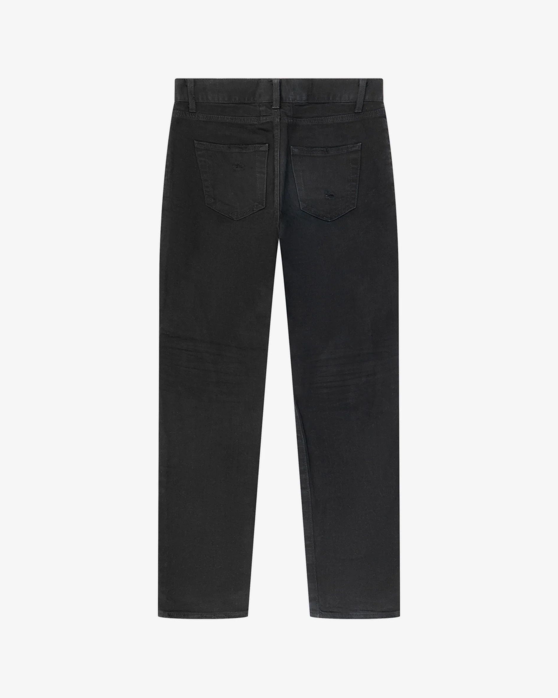Saint Laurent Paris Black Ripped Skinny Denim Size US 29 - 2 Thumbnail