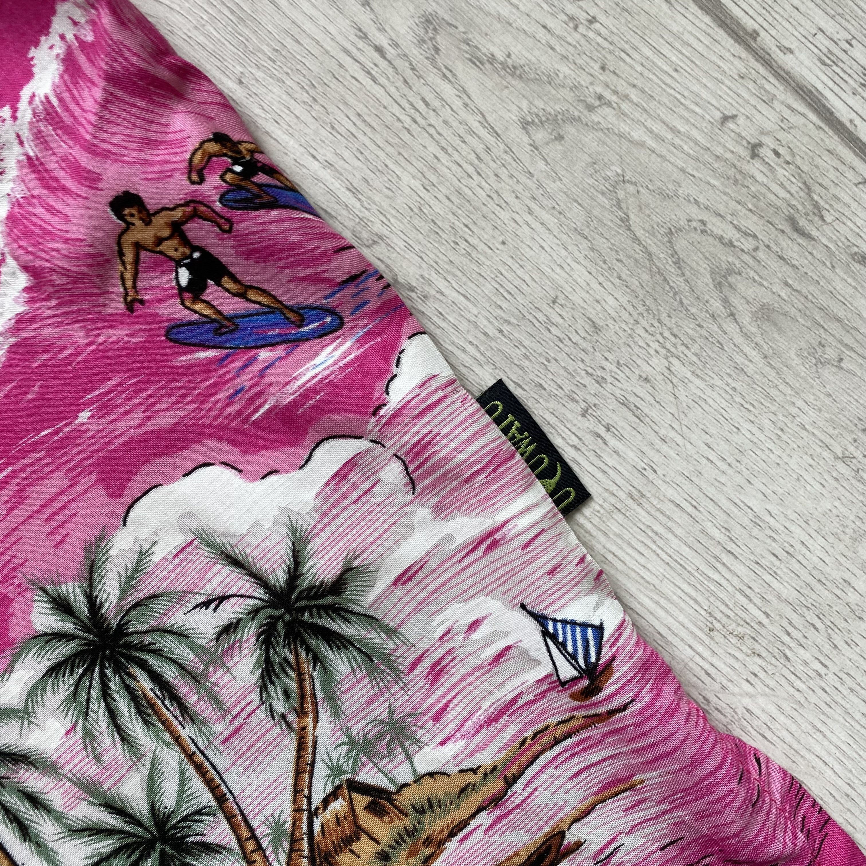 Vintage 🏝️ Vintage 90s Havaiian shirt Short Sleeve Y2K Size US XXL / EU 58 / 5 - 4 Thumbnail