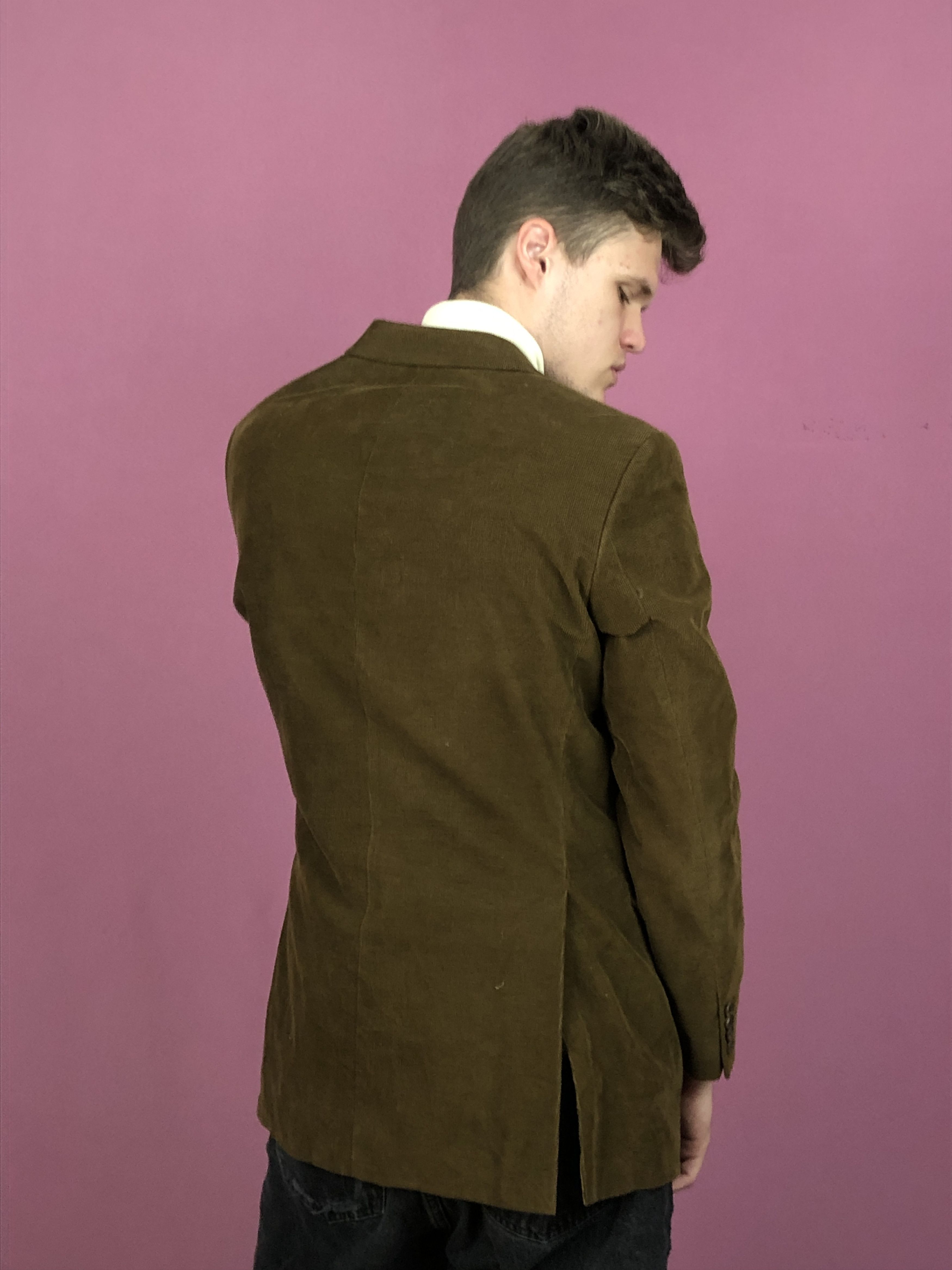 Designer × Hugo Boss Hugo Boss Vintage Men's Corduroy Blazer Jacket Size 50L - 3 Thumbnail