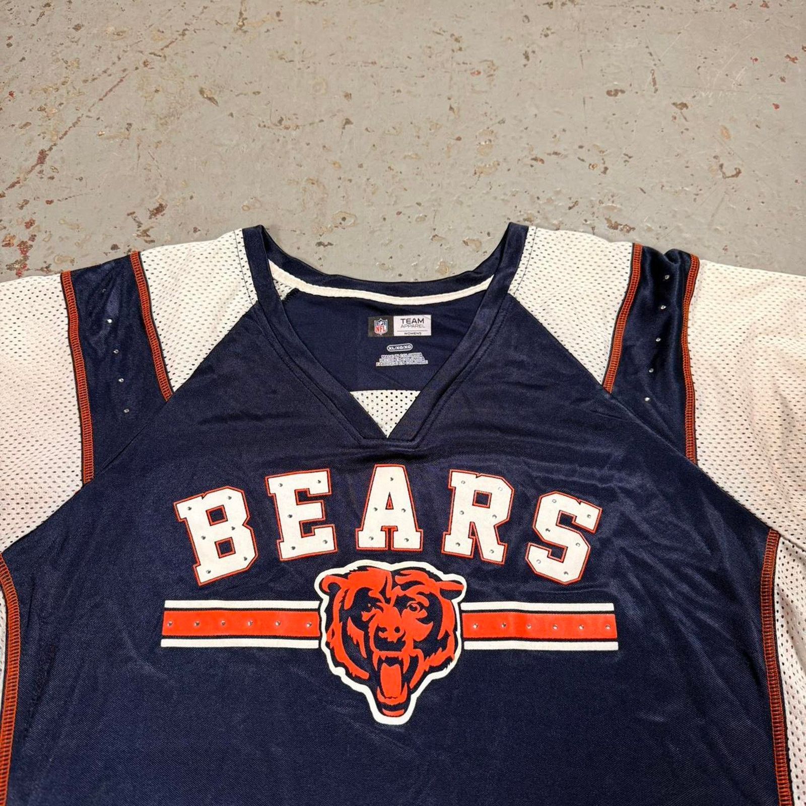 NFL Vintage Womens rhinestone chicago bears jersey Size XL / US 12-14 / IT 48-50 - 2 Thumbnail