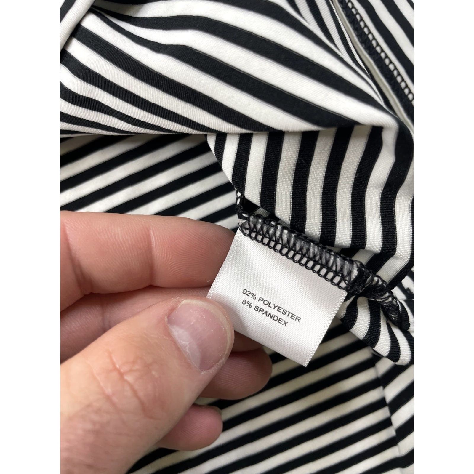 Peter Millar Peter Millar Summer Comfort Manhattan Wood Golf Club Polo Shirt Striped Mens XL Black/White Polo (Men) Short Sleeve Regular Fit Size US XL / EU 56 / 4 - 8 Thumbnail