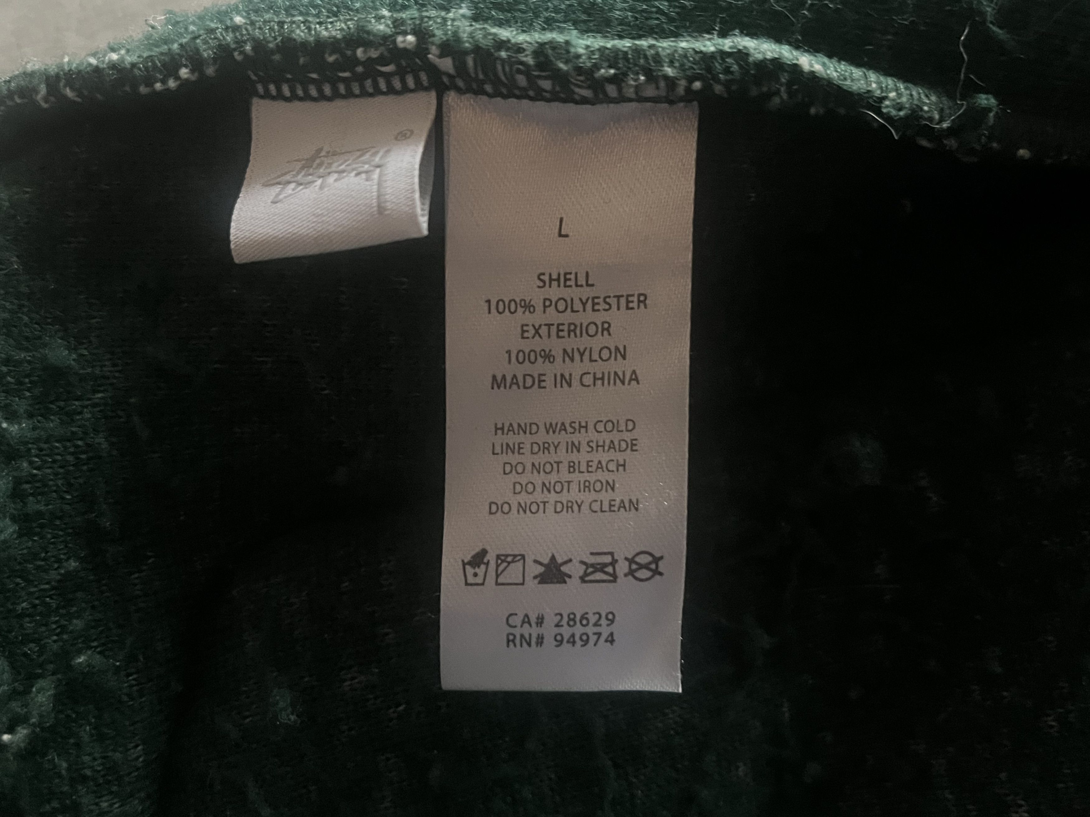 Stussy Green SS21 Stüssy Flor Sherpa Fleece Size US L / EU 52-54 / 3 - 7 Thumbnail