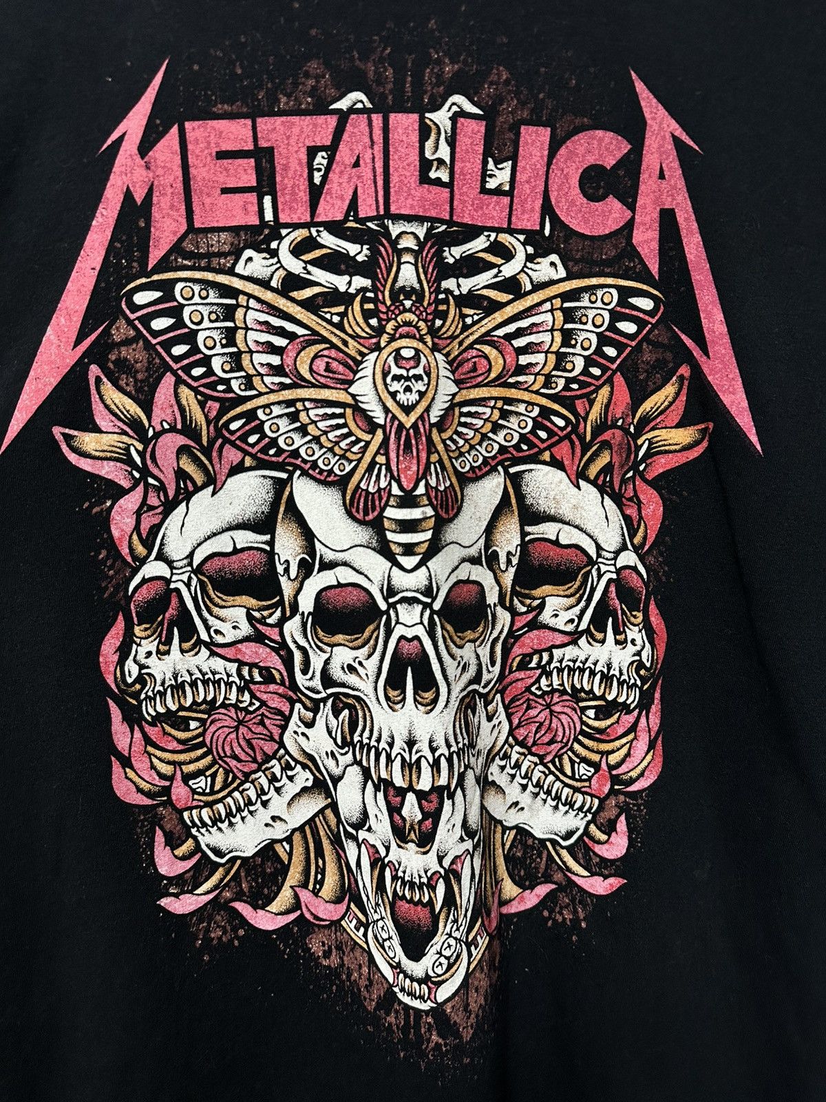 Metallica Metallica Tour Vintahe Band Tee Rock Rare T-shirts Rare Size US L / EU 52-54 / 3 - 2 Thumbnail