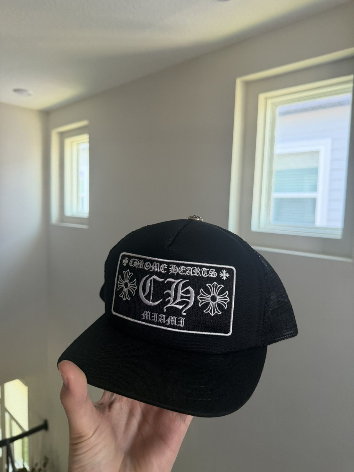 Chrome Hearts Chrome Hearts Miami Exculsive Trucker Hat Size ONE SIZE - 6 Thumbnail