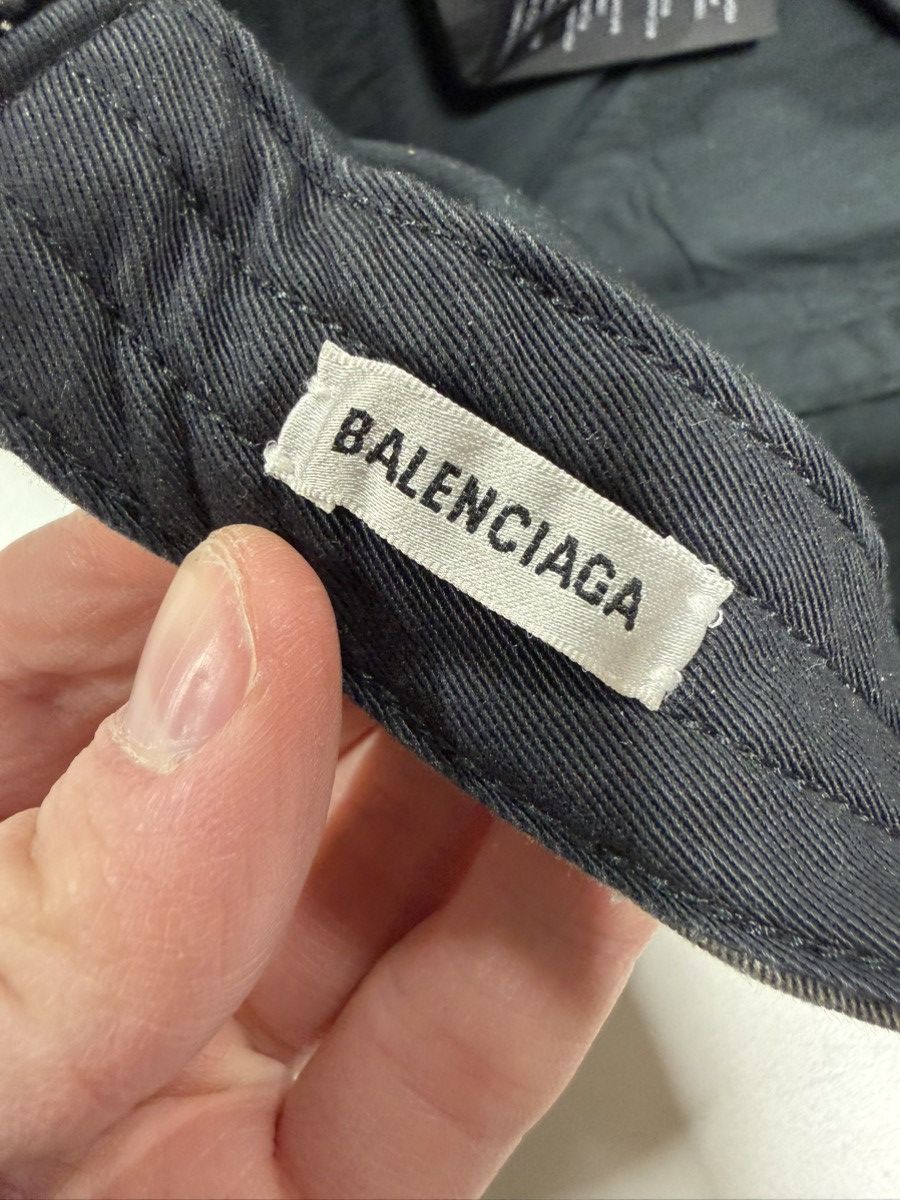 Balenciaga Balenciaga washed Baseball Cap NEW 500$ Size ONE SIZE - 4 Thumbnail