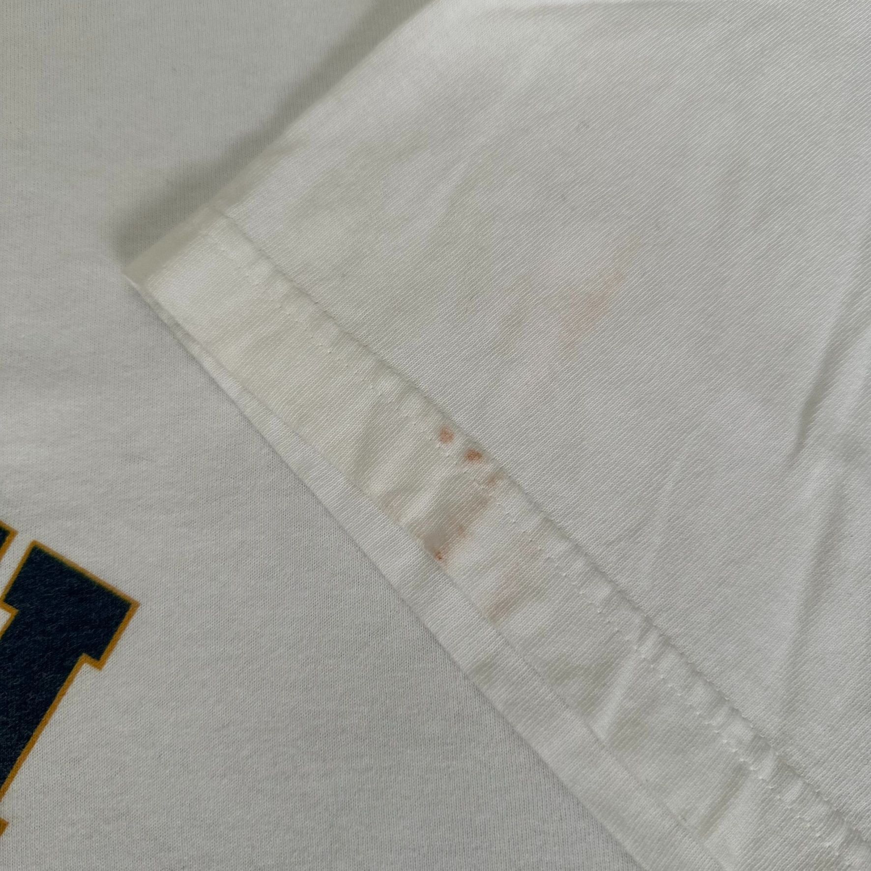 Adidas Vintage 90s Adidas Notre Dame Fighting Irish Football T-Shir Size US XXL / EU 58 / 5 - 4 Thumbnail