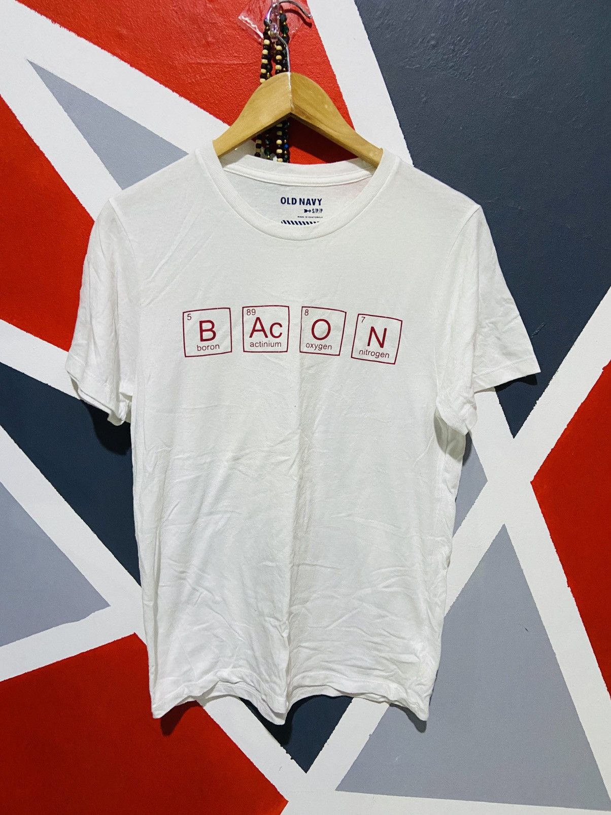 Old Navy Old Navy - BAcON Word Size US S / EU 44-46 / 1 - 1 Thumbnail