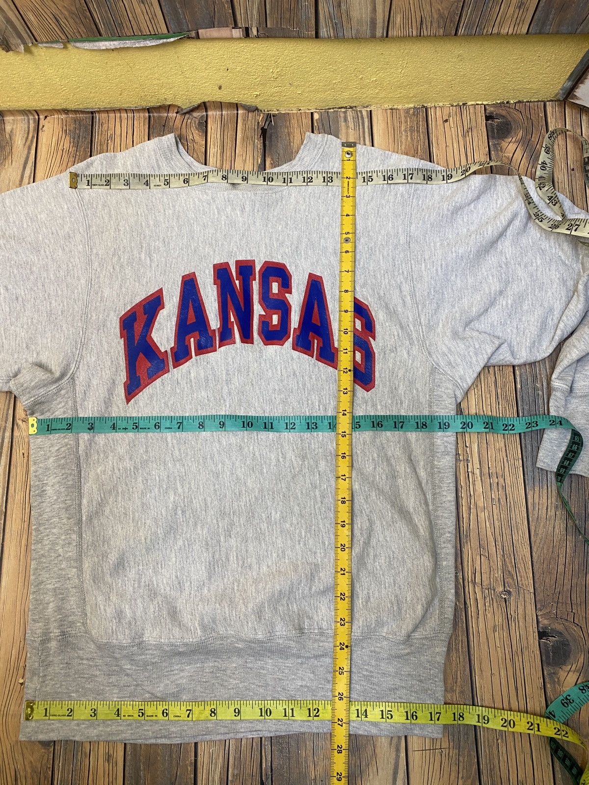 Champion × Vintage Vintage kansas champion crewneck sweatshirt Size US M / EU 48-50 / 2 - 10 Thumbnail