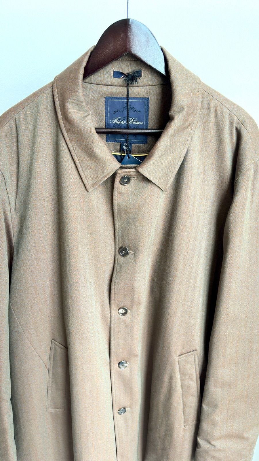 Brooks Brothers Mens coat Brooks Brothers Loro Piana Size US XXL / EU 58 / 5 - 3 Thumbnail