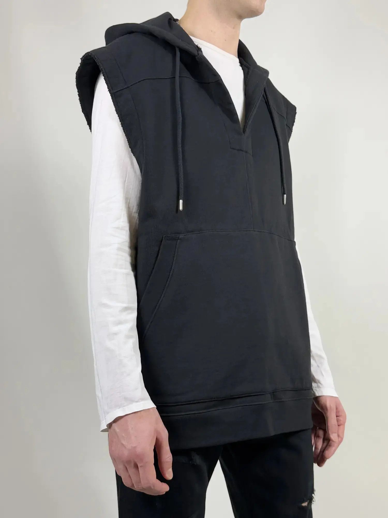 Dries Van Noten Dries Van Noten Oversized sleeveless hoodie Size US M / EU 48-50 / 2 - 3 Thumbnail