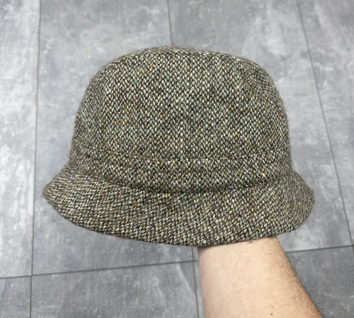 Harris Tweed Vintage Retro Harris Tweed Cap Hats Size ONE SIZE - 5 Thumbnail