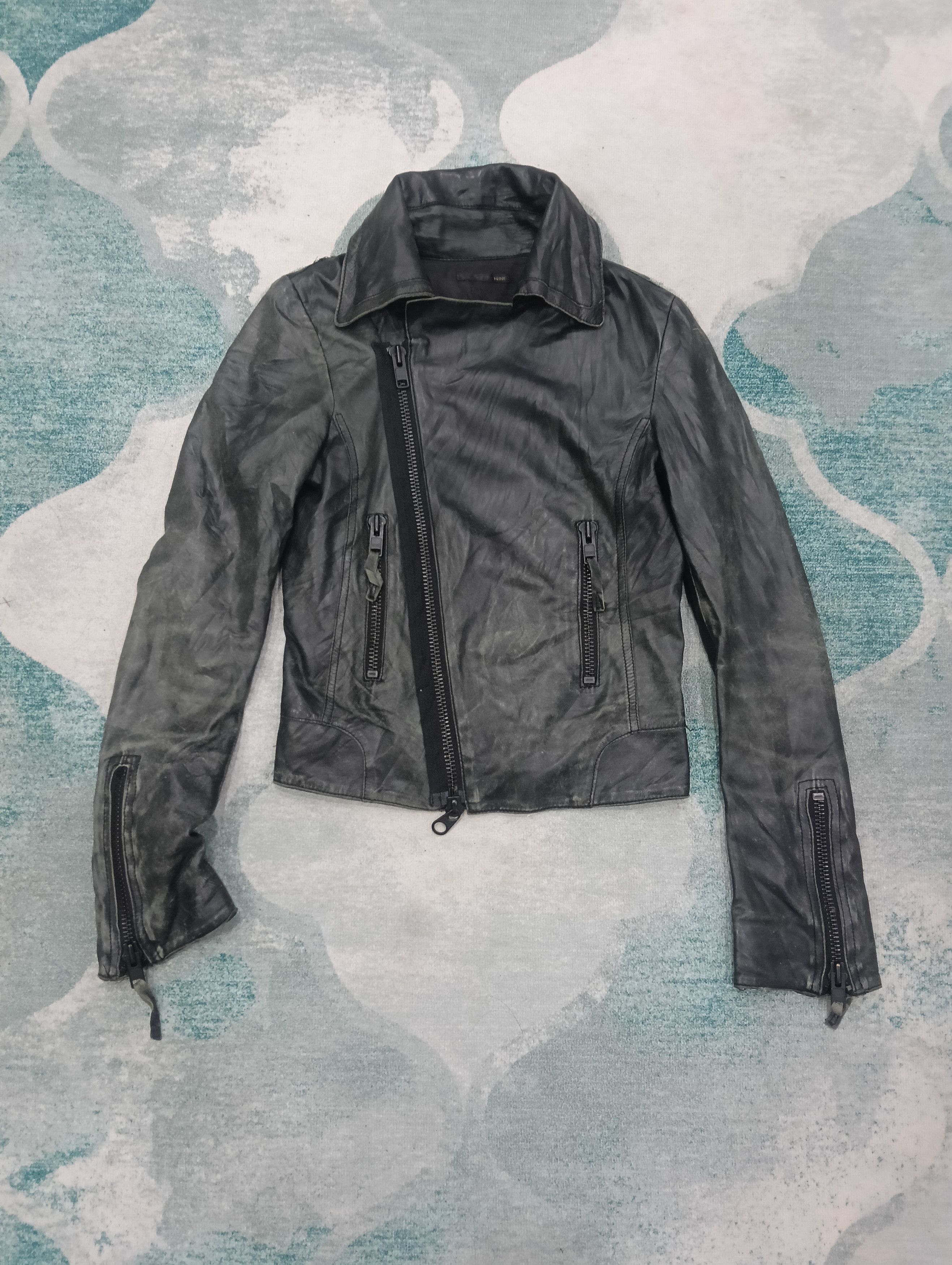 Japanese Brand Nine Japanese Brand Sheepskin Double Collar Jacket Style Size S / US 4 / IT 40 - 1 Thumbnail