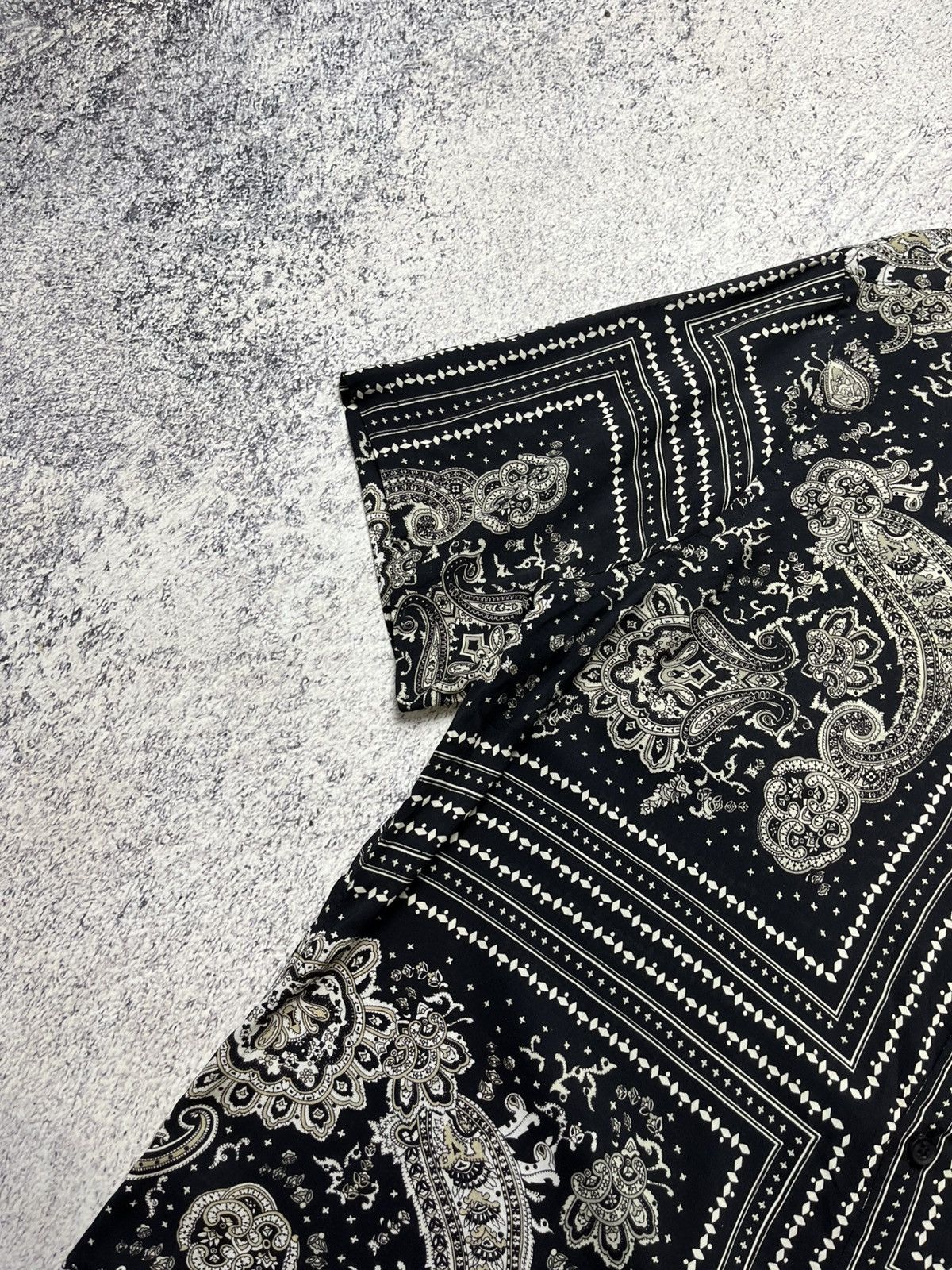 Allsaints Designer Allsaints Bandana Hawaii crazy oversize shirt Size US L / EU 52-54 / 3 - 14 Thumbnail