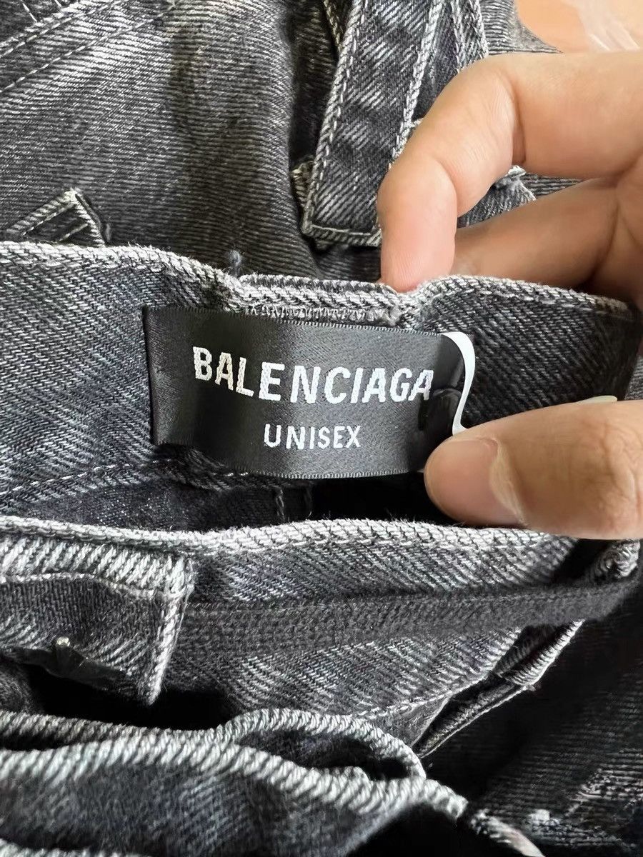 Balenciaga [In Stock] Balenciaga Runway Studded Yagami Jeans Size US 30 / EU 46 - 4 Thumbnail