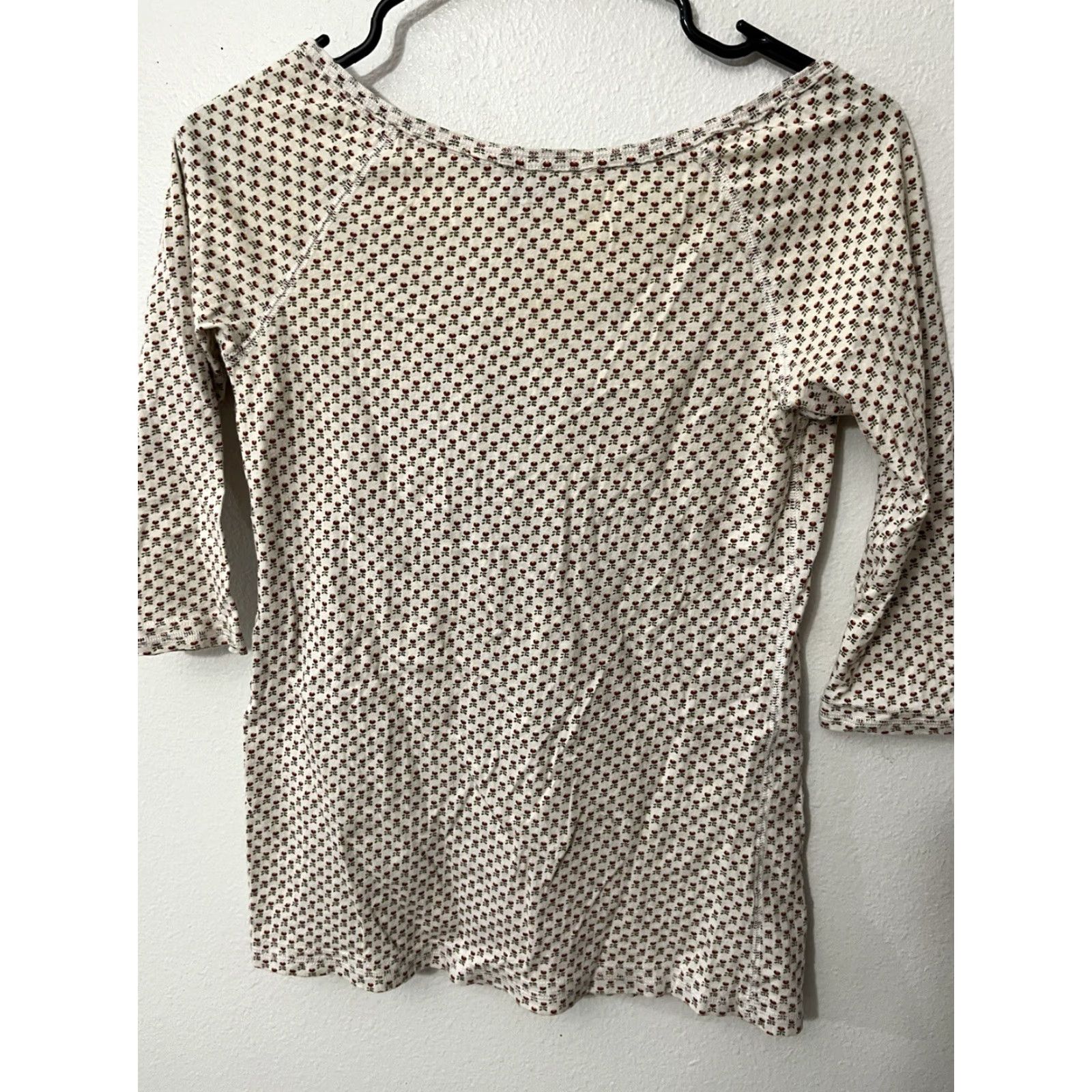 Vintage VINTAGE Ann Taylor Loft Apple T Shirt Fruit Plant All Over Print Small Women Size S / US 4 / IT 40 - 2 Thumbnail