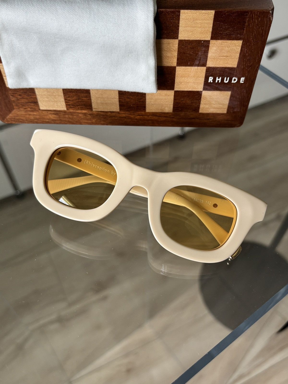 Rhude RHUDE - NEW RHODEO FRAME SUNGLASSES Size ONE SIZE - 10 Thumbnail