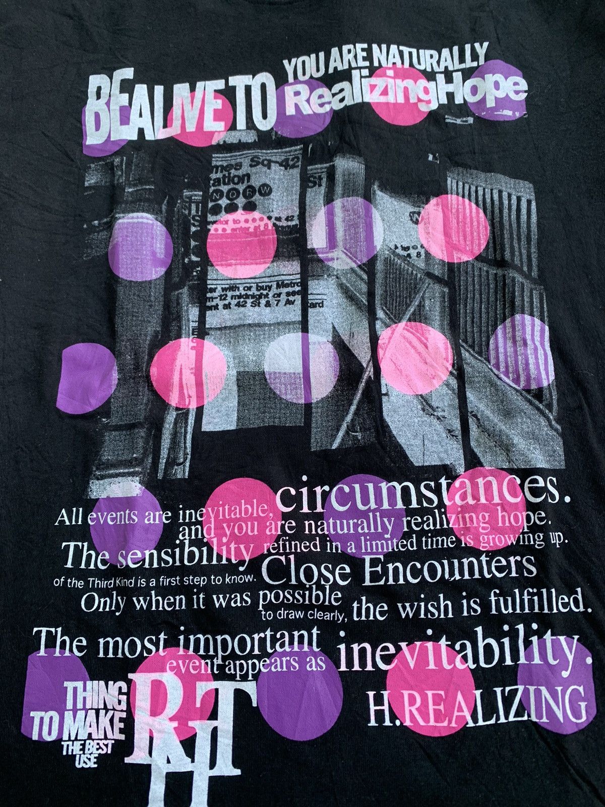 Beauty Beast × If Six Was Nine × Japanese Brand Beaumont Carr Poem Longsleeve Y2k style Size US L / EU 52-54 / 3 - 6 Thumbnail
