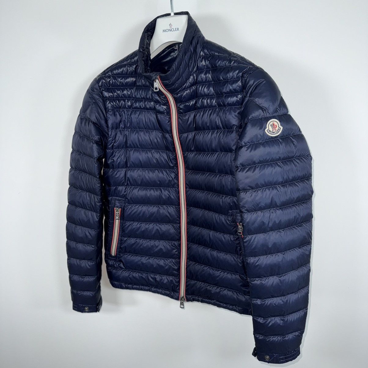 Moncler Moncler Daniel Men’s Down Puffer Jacket Size 1 (XS/S) Blue Size US S / EU 44-46 / 1 - 2 Thumbnail