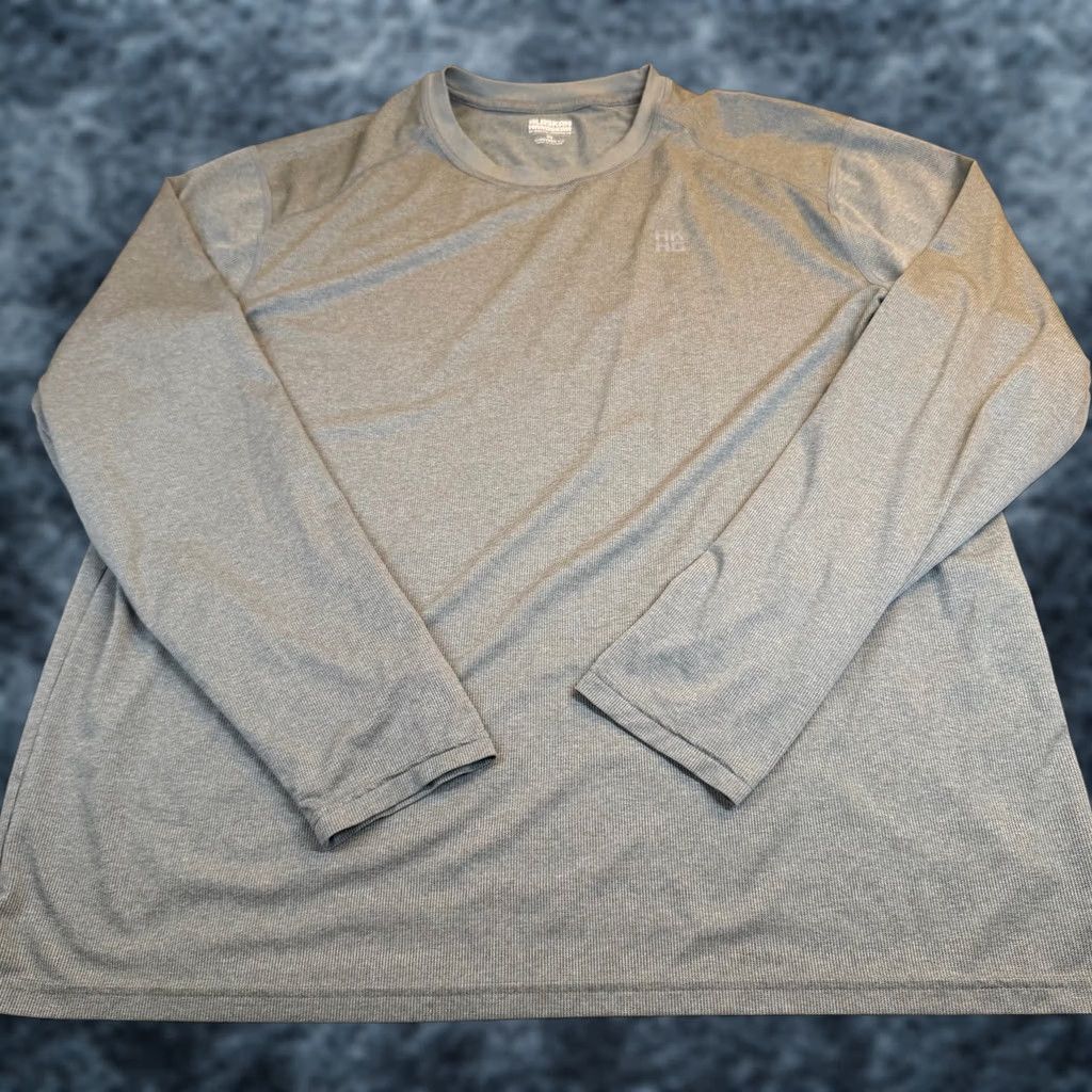 Duluth Trading Company Duluth Trading Co Alaskan Hardgear Mens XL Gray Long Sleeve Performance Shirt Size US XL / EU 56 / 4 - 1 Thumbnail