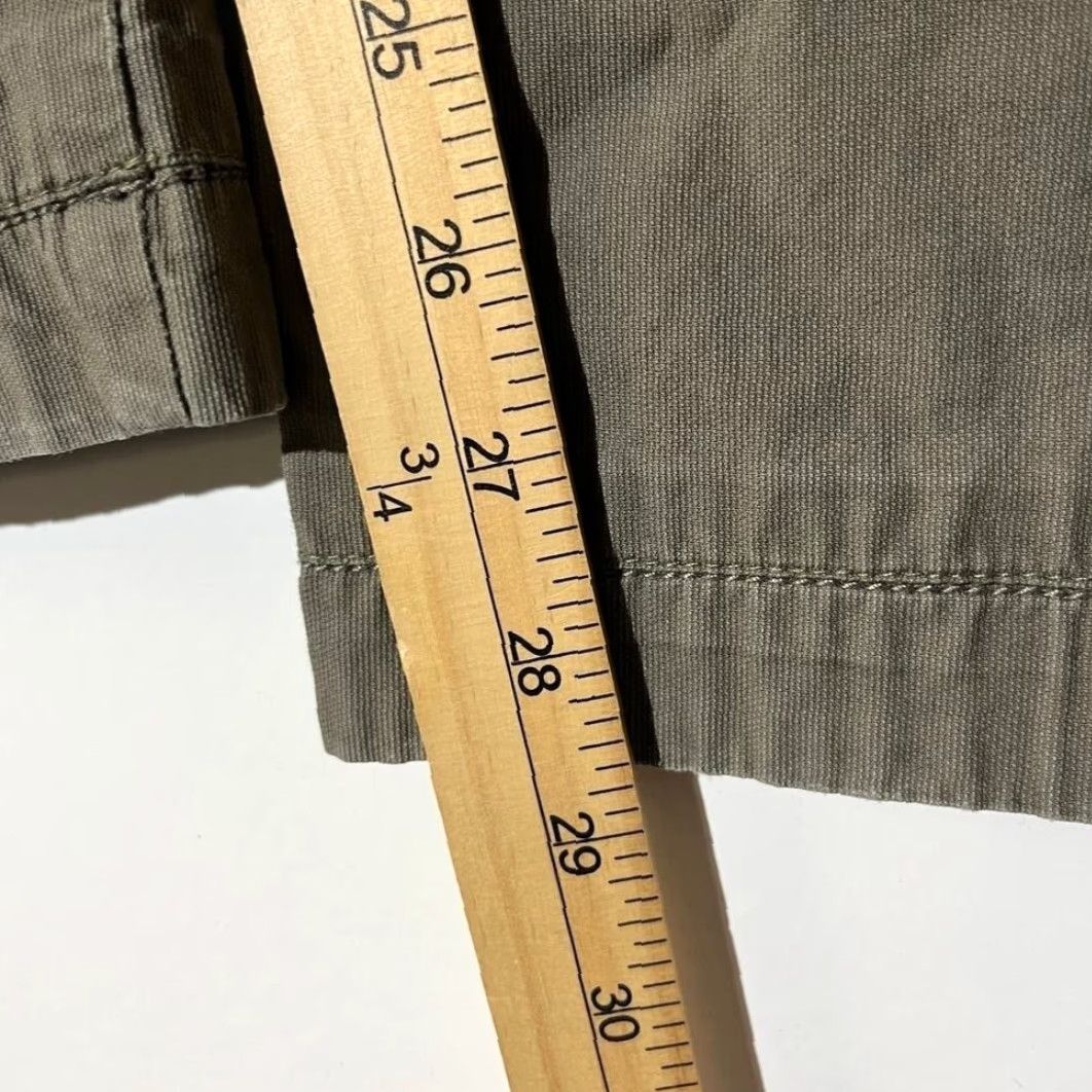 Quiksilver Quicksilver Canvas Pants Men 28x29 Olive Green Straight Relaxed Stretch Fit Chino Pants Mens Regular 29 Inseam Size US 28 / EU 44 - 6 Thumbnail