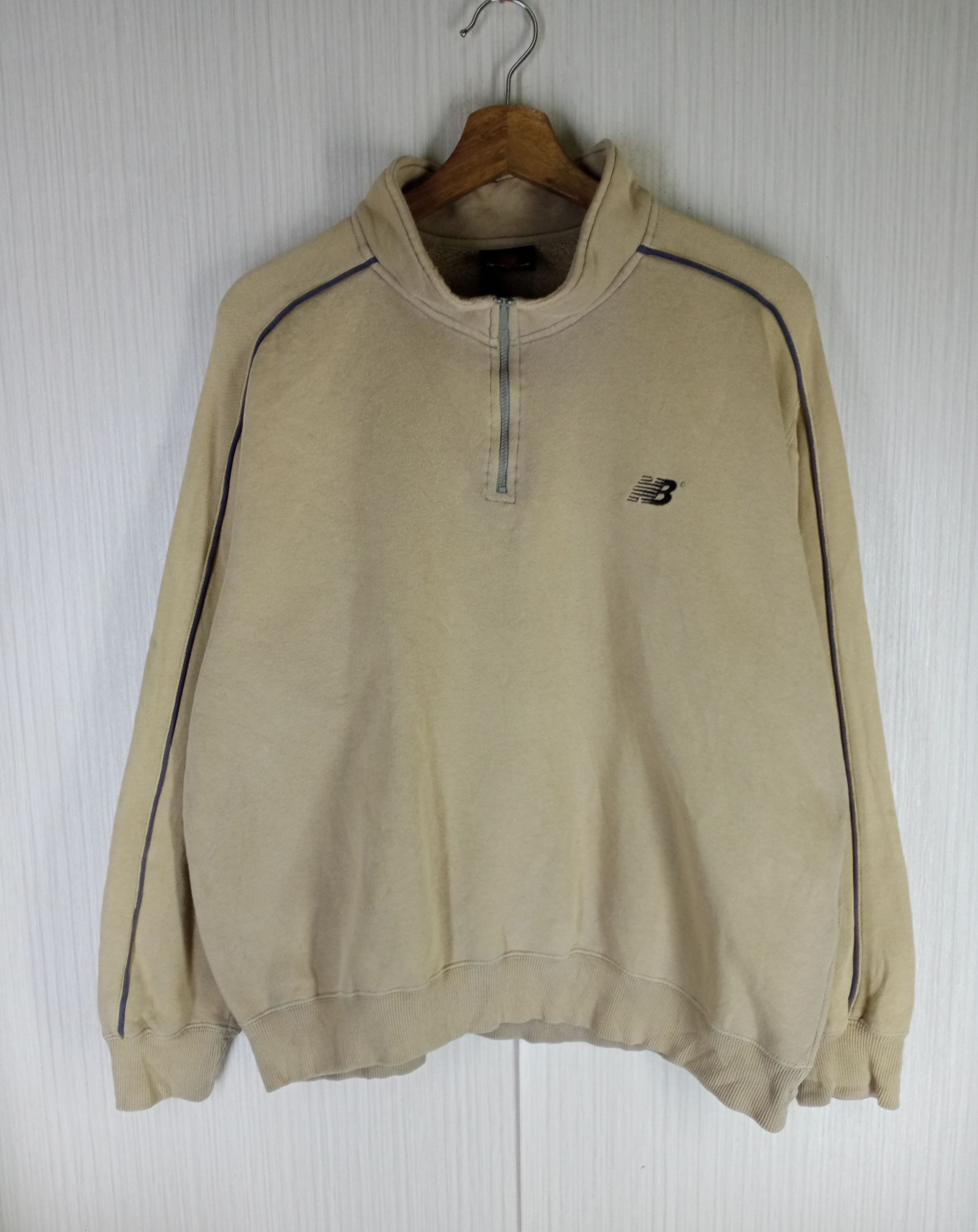 New Balance Vintage New Balance Half Zipper Sweatshirt Size US M / EU 48-50 / 2 - 1 Thumbnail