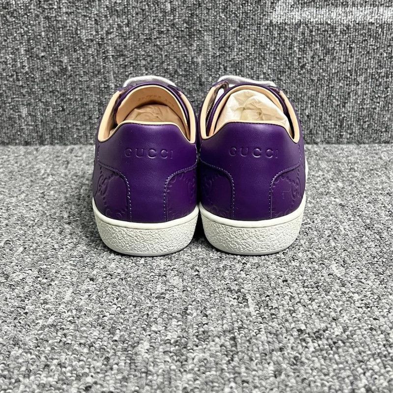 Gucci Gucci Classic Logo Leather Casual Sneakers - Size US 7.5 / EU 40-41 - 3 Thumbnail
