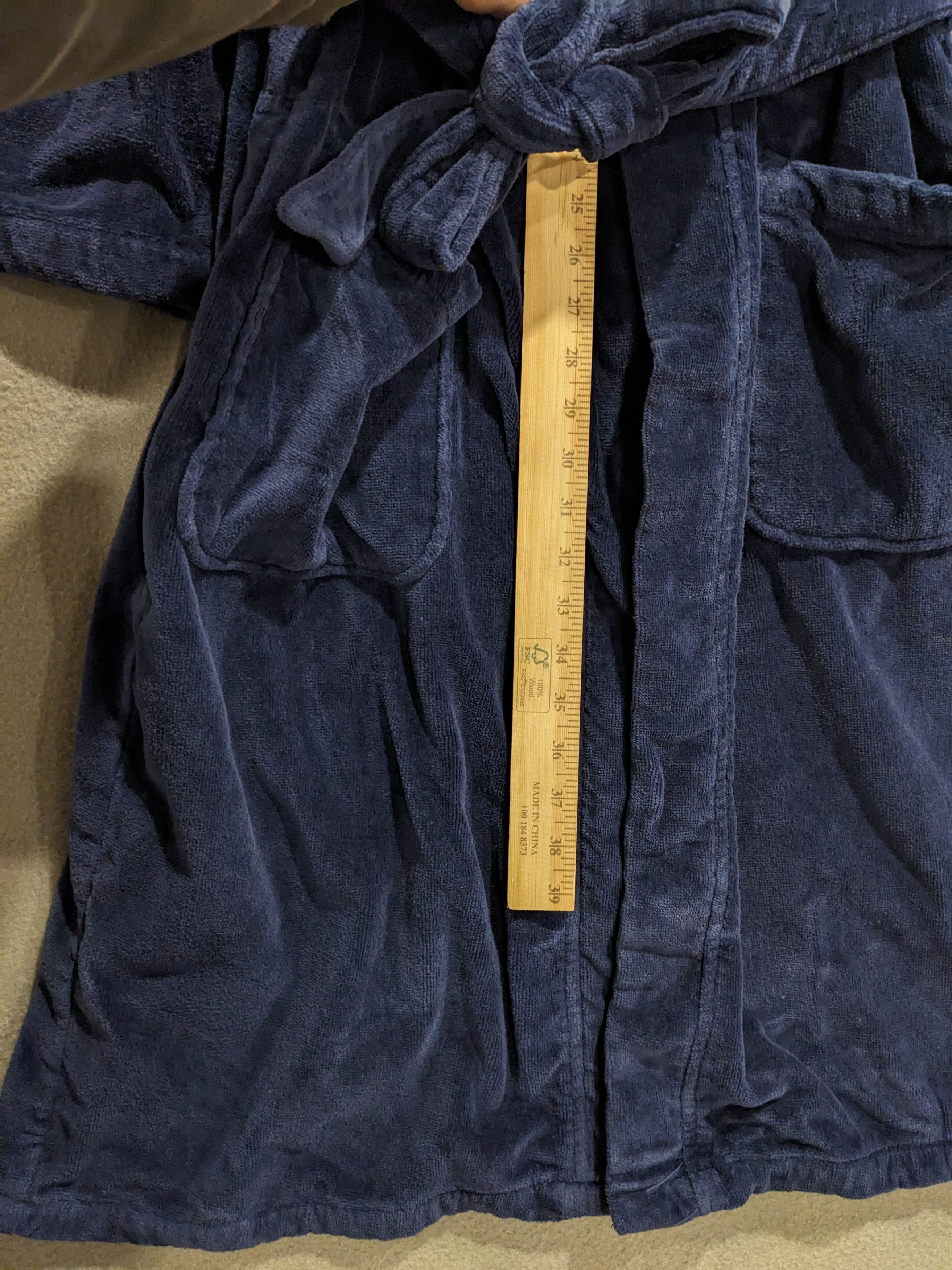 Polo Ralph Lauren Polo Ralph Lauren Blue Terry Cloth Robe Bathrobe Mens Small Size US S / EU 44-46 / 1 - 13 Thumbnail