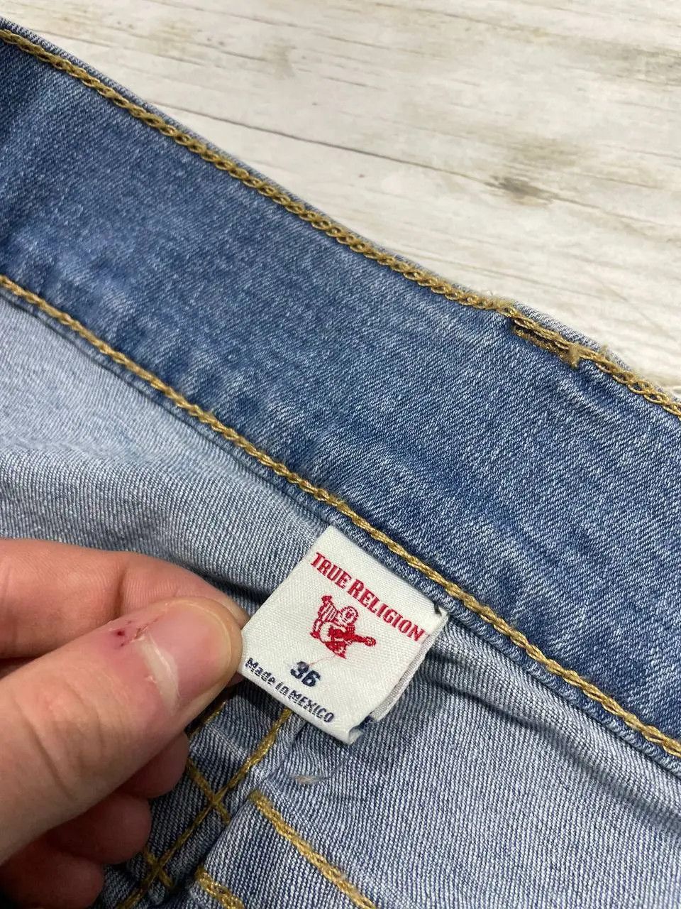 True Religion Vintage True Religion Ricky SN Jeans Denim straight Y2K Size US 36 / EU 52 - 10 Thumbnail