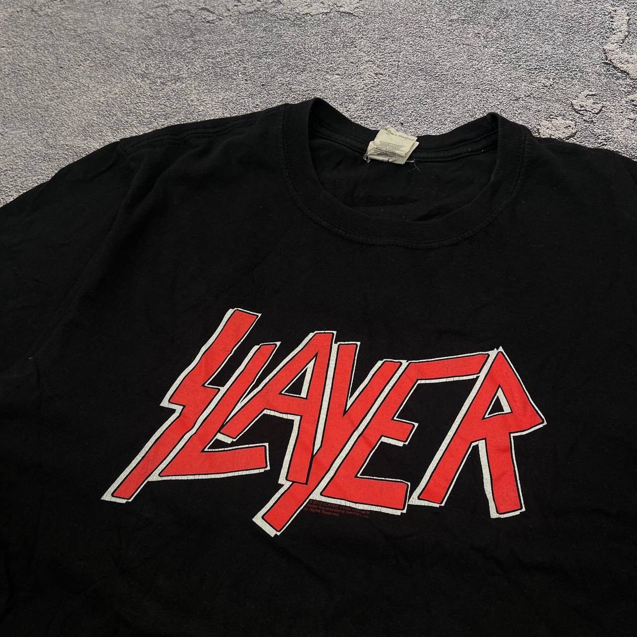 Vintage Vintage Cotton Slayer Officiak Merch Red Logo Big Logo Black Size US M / EU 48-50 / 2 - 10 Thumbnail