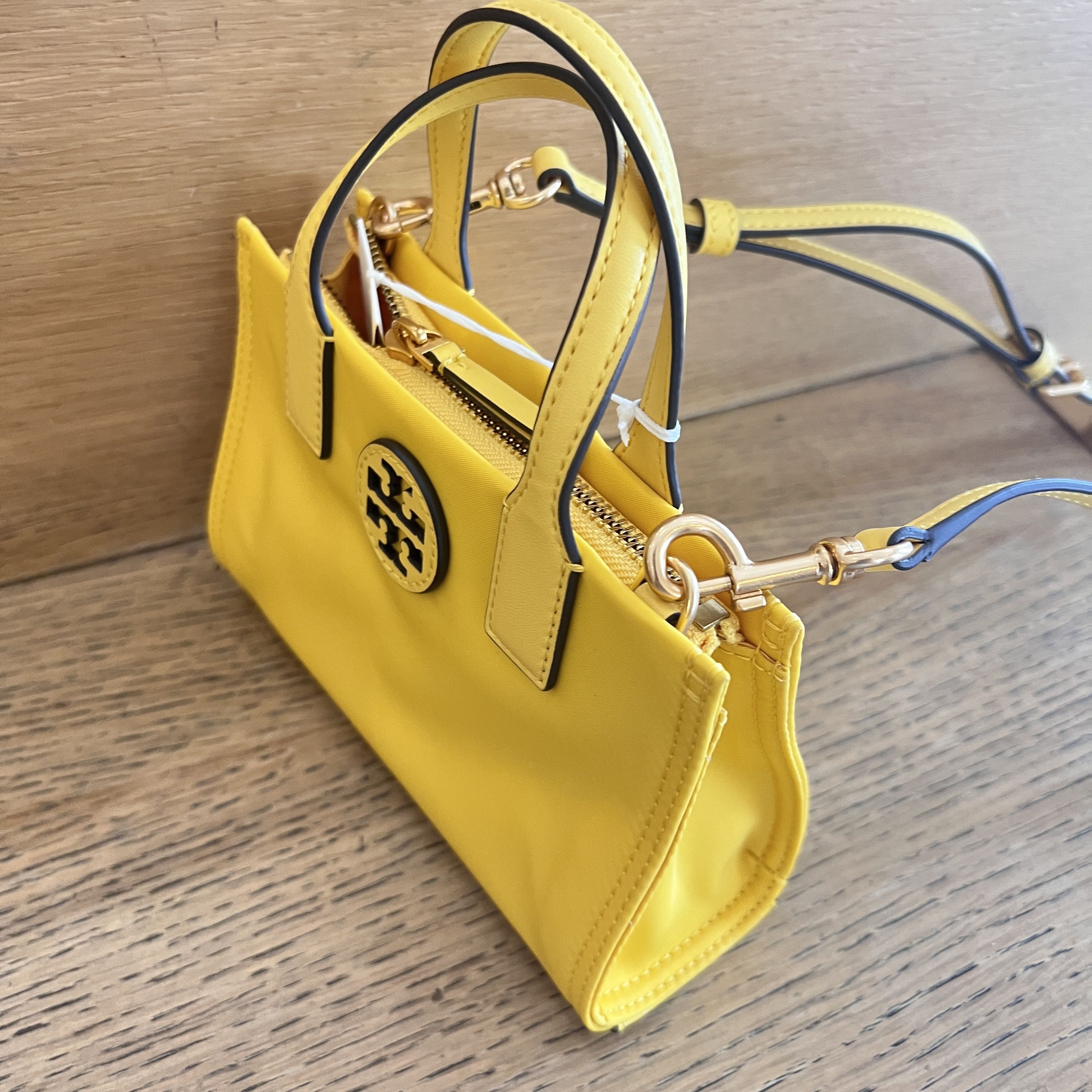 Tory Burch Ellaかごバッグ イエロー イエロー（黄色）系 Tory Burch(トリーバーチ) かごバッグ