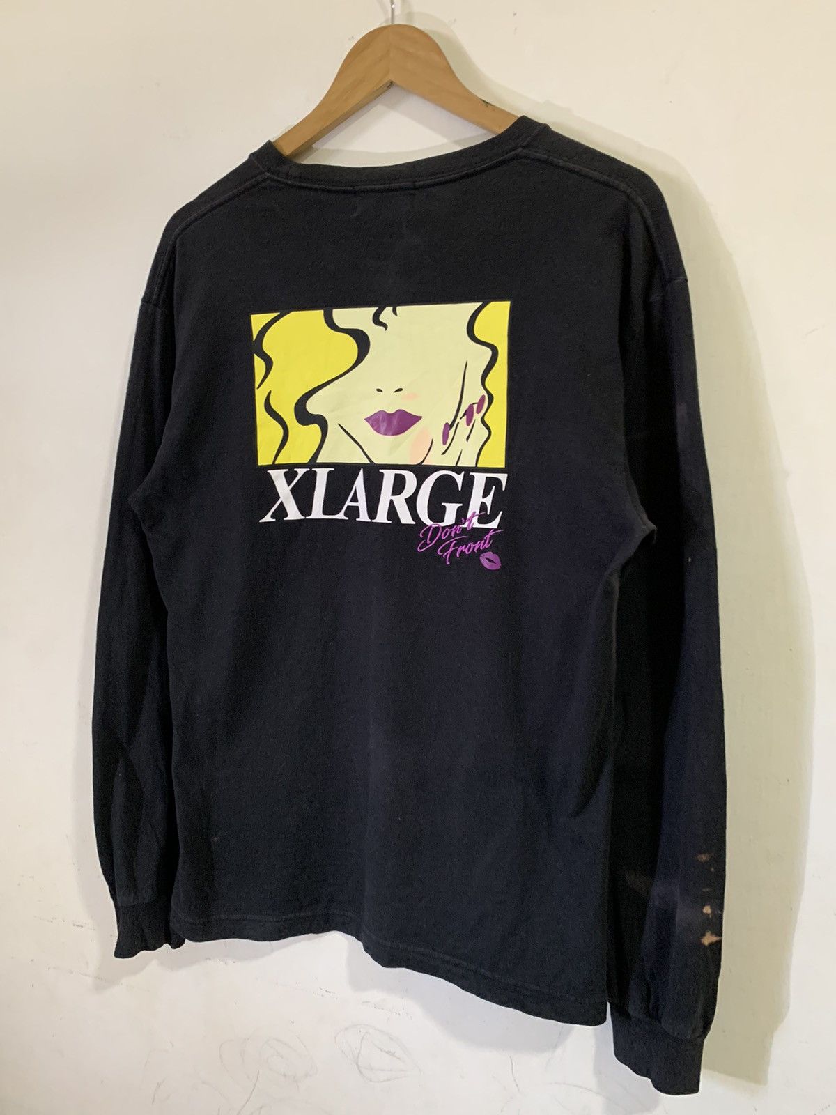 Xlarge Xlarge Don't Front Sun Faded Long Sleeve Tee Size US M / EU 48-50 / 2 - 11 Thumbnail