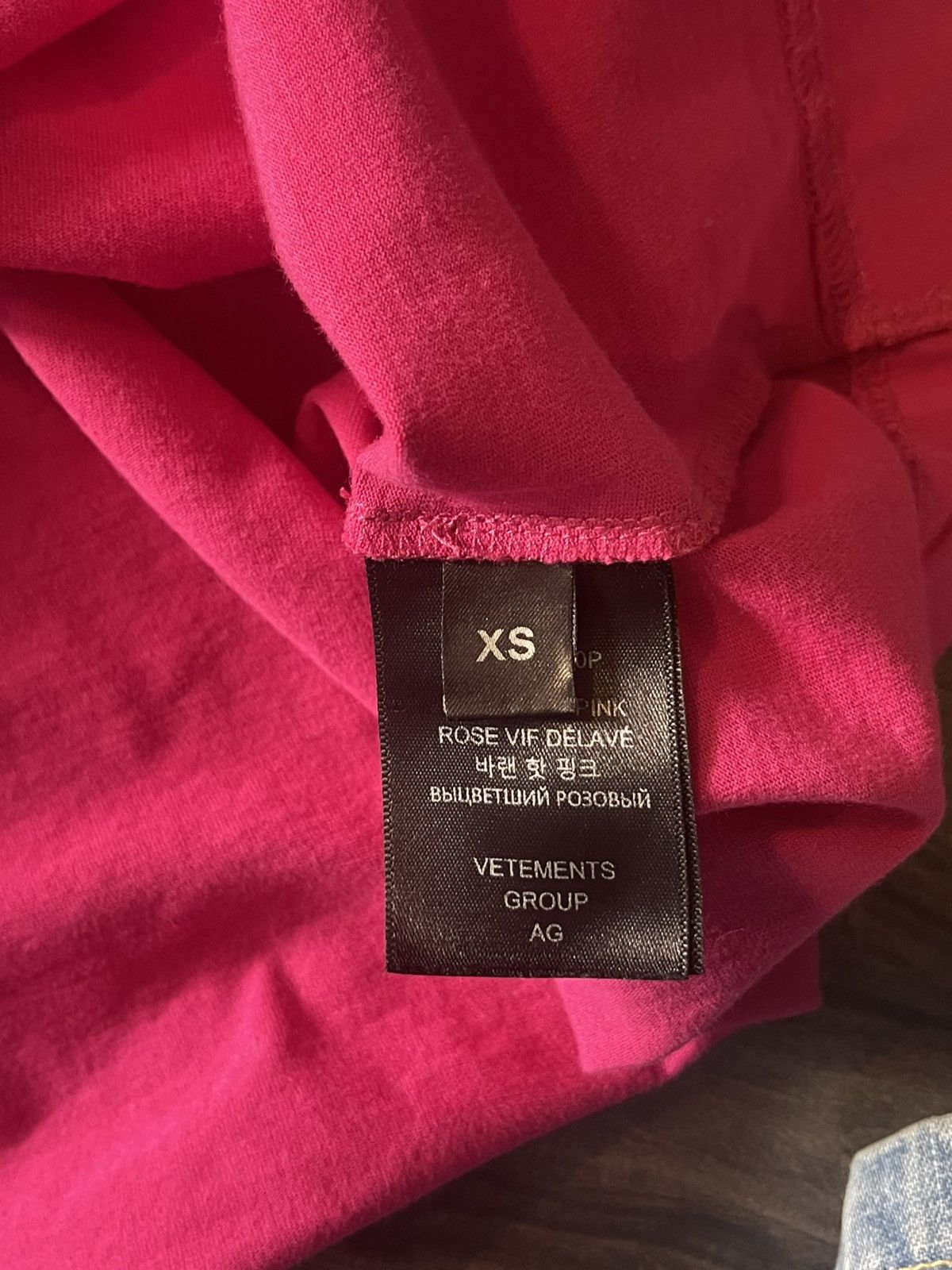 Vetements Vetements Jesus Love You Distressed Shirt Size US XS / EU 42 / 0 - 7 Thumbnail