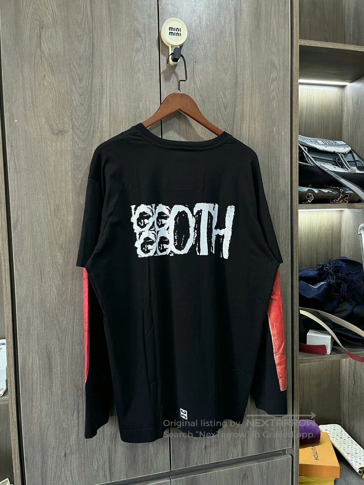 Givenchy Givenchy Chest Logo Fake Two-Piece Longsleeve. Size US L / EU 52-54 / 3 - 2 Thumbnail