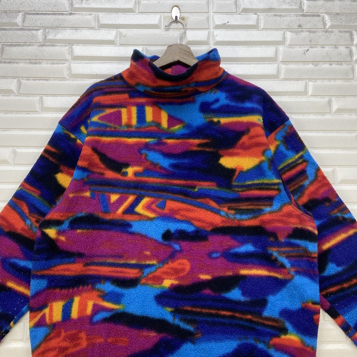 Japanese Brand Unisex Japanese Brand Cp Sports Gear Art Fleece Jumper Size US M / EU 48-50 / 2 - 11 Thumbnail