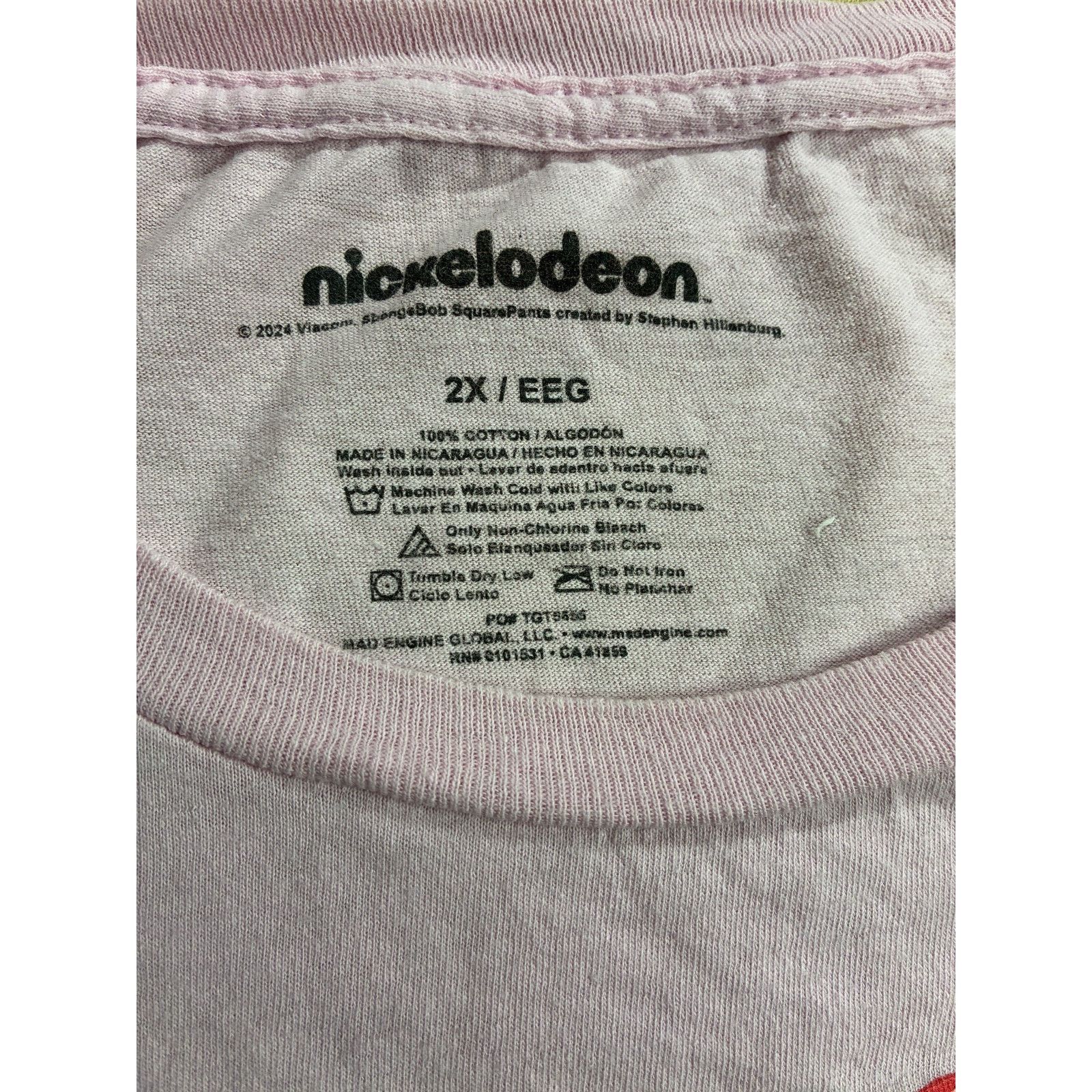 Nickelodeon SpongeBob SquarePants Patrick Shock Face T-Shirt Nickelodeon Size US XXL / EU 58 / 5 - 4 Thumbnail